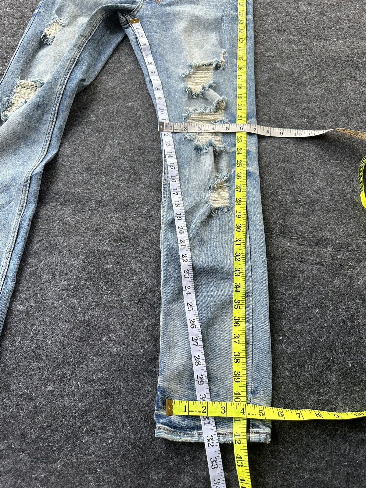 Ksubi Ksubi Skinny Stretchable Distressed Slim Denim 32x32 D378 Size US 32 / EU 48 - 19 Thumbnail