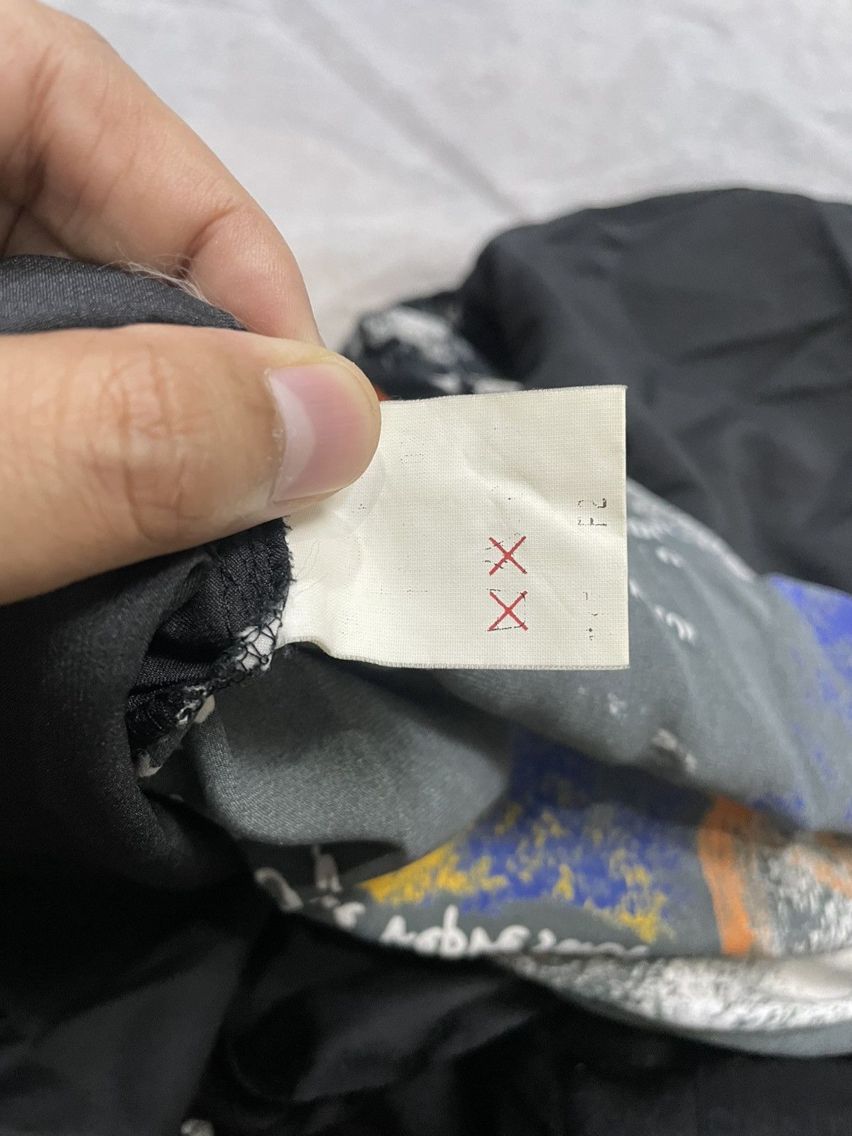 Kansai Yamamoto Vintage Kansai O2 Graphic Adjustable Pocket Shirt🔥 Size US XXL / EU 58 / 5 - 9 Thumbnail