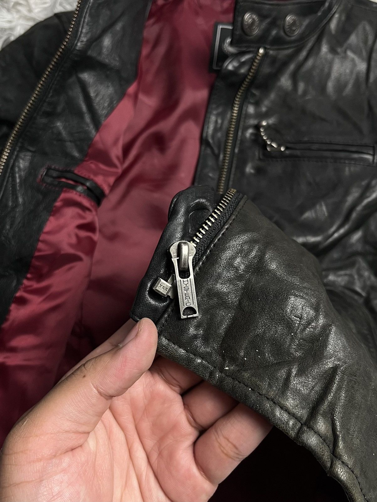 Hysteric Glamour Vintage Hysteric Glamour Leather Jacket Size XXS / US 00 / IT 34 - 6 Thumbnail