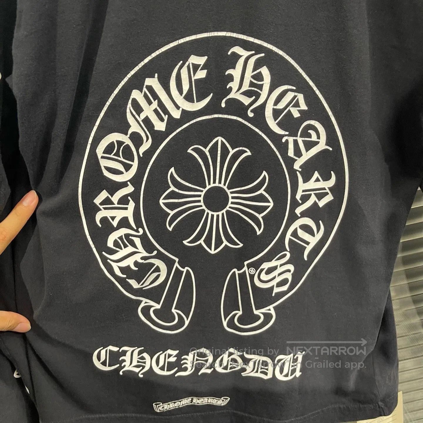 Chrome Hearts Black Long Sleeve Shirt with Pocket. Size US M / EU 48-50 / 2 - 5 Thumbnail