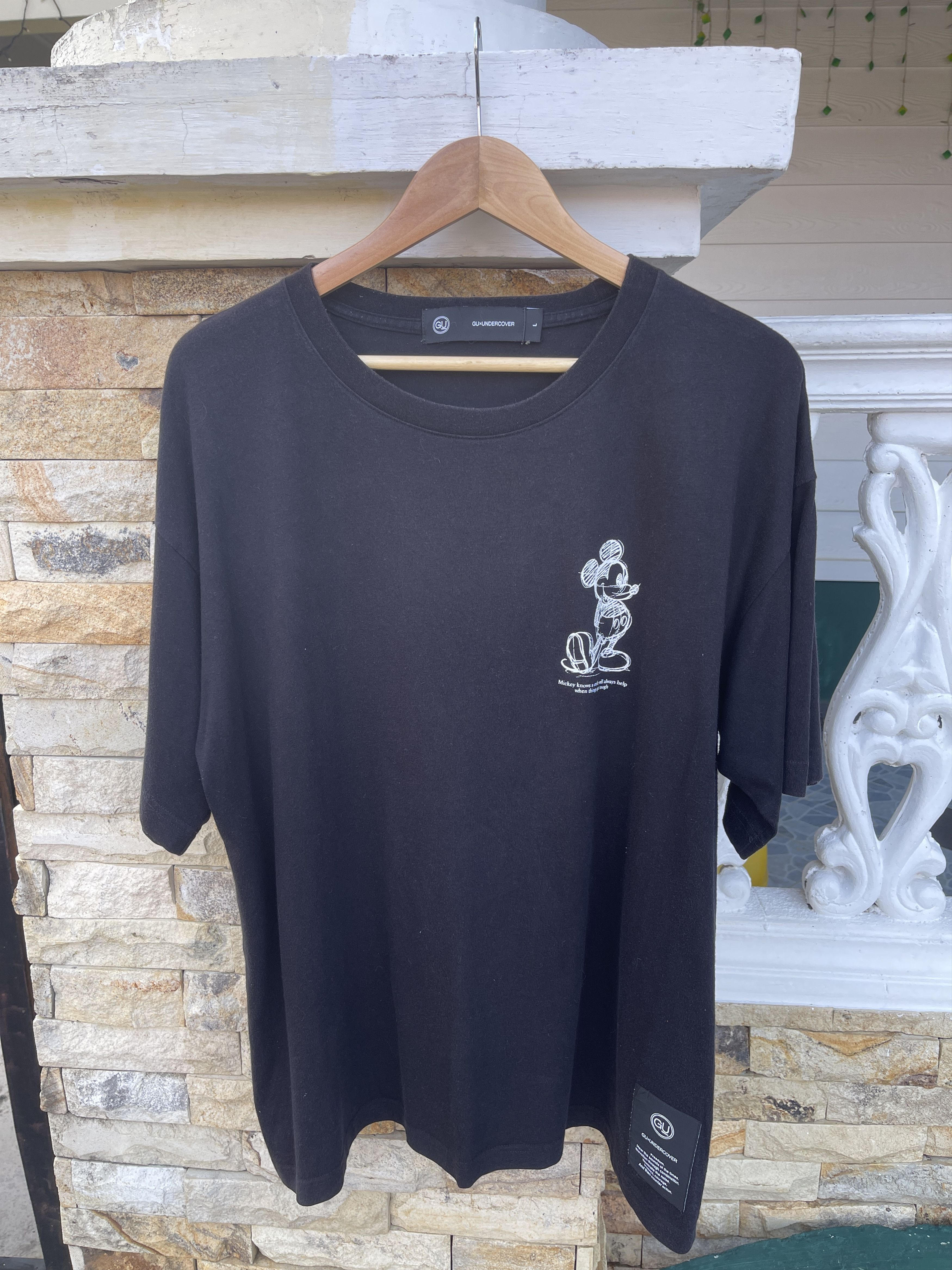 GU × Undercover Last Drop🔥Rare🔥Vintage GU x UNDERCOVER Mickey Disney T-Shirt Size US L / EU 52-54 / 3 - 1 Thumbnail