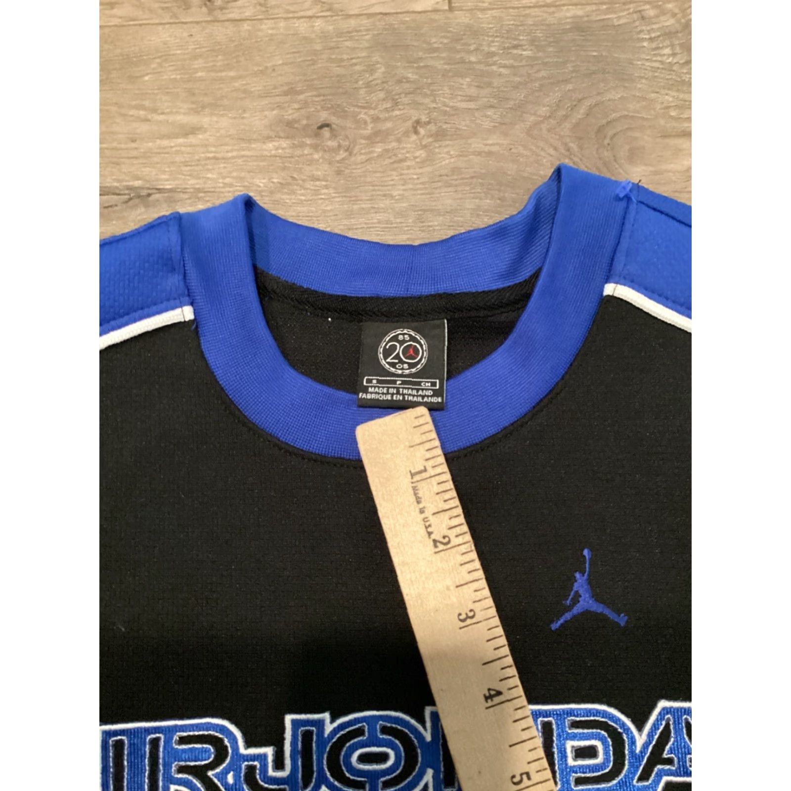 VTG 90s Y2K Air Jordan 23 Jumpman Jersey Blue SZ S Nike