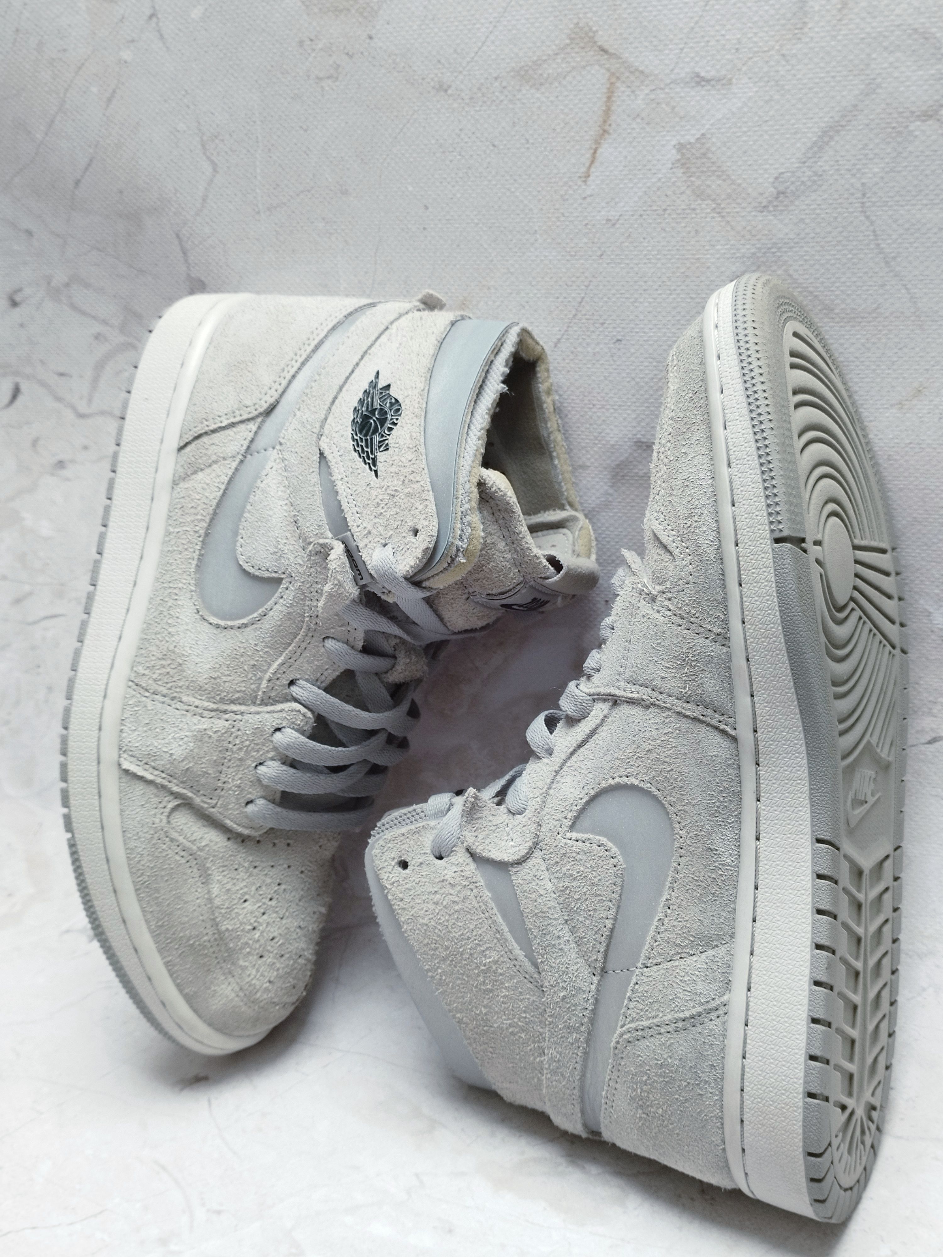 Jordan Brand Nike Jordan 1 Mid Zoom CMFT Grey Fog OG Size US 8.5 / EU 41-42 - 2 Thumbnail