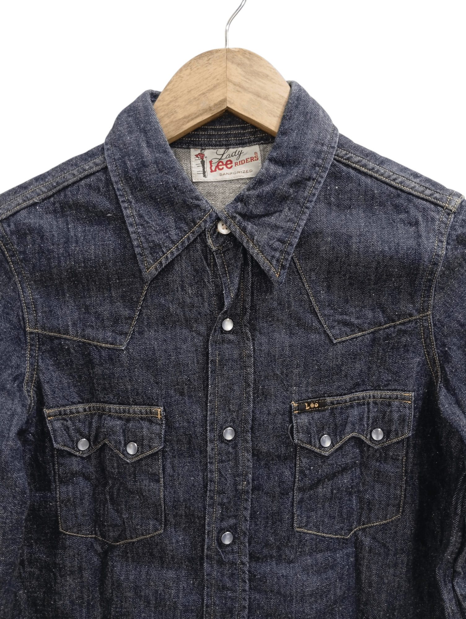 Lee × Vintage 🔥🔥Lee Riders Lady Denim Shirt Size M / US 6-8 / IT 42-44 - 18 Thumbnail