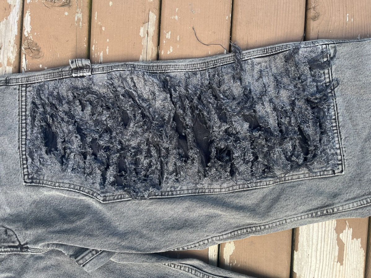 Vintage Denim double knee custom Size US 34 / EU 50 - 3 Thumbnail