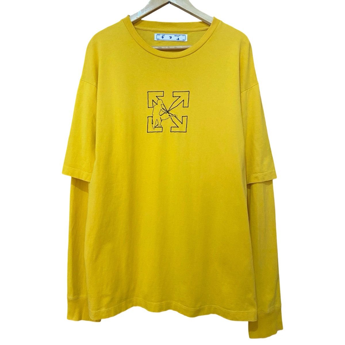 Off-White Off-White LOGO WORKERS T-shirt Size US L / EU 52-54 / 3 - 1 Thumbnail