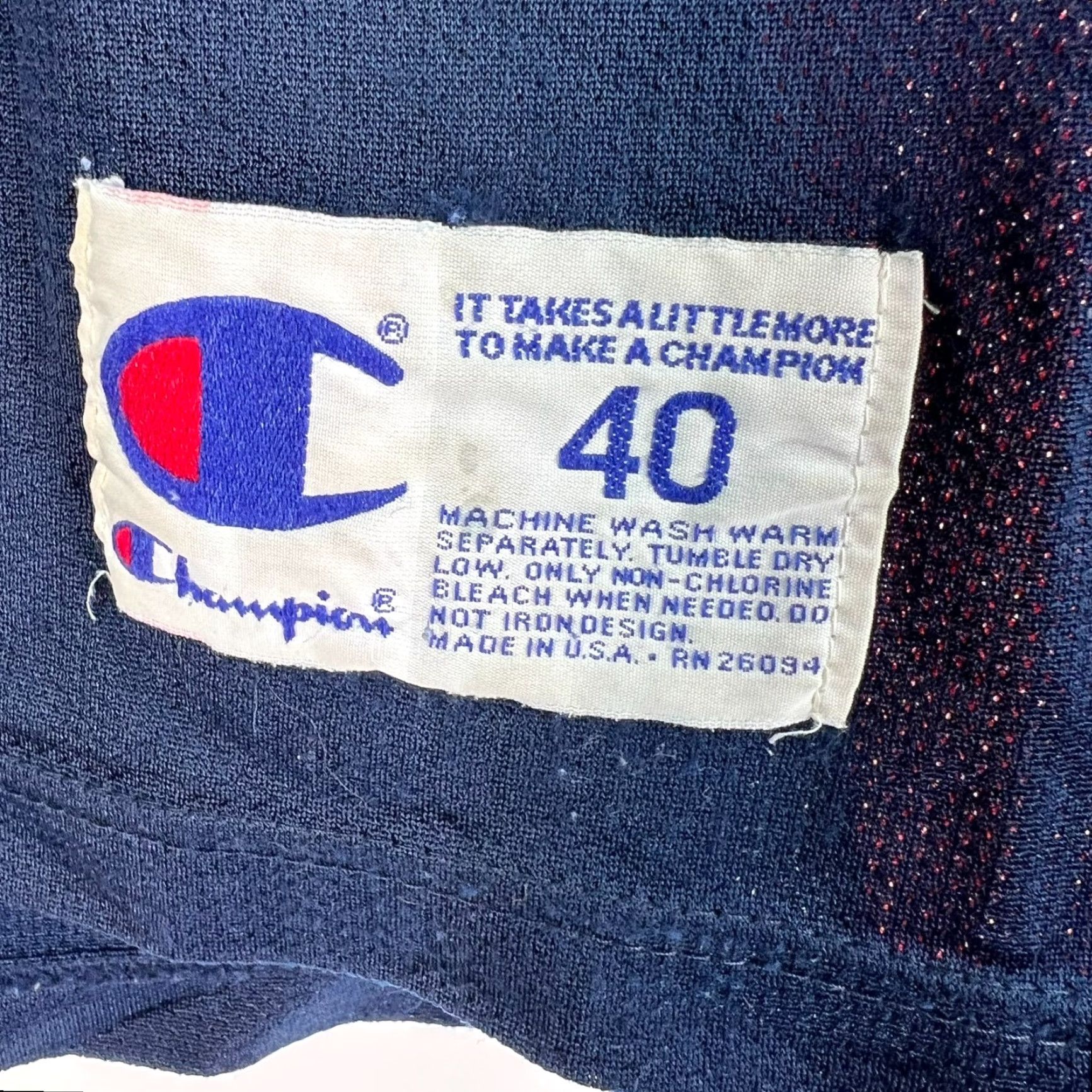 Champion VINTAGE Reggie Miller USA Olympics Dream Team Champion Basketball Jersey M 40 Blue Mens Size US M / EU 48-50 / 2 - 2 Thumbnail