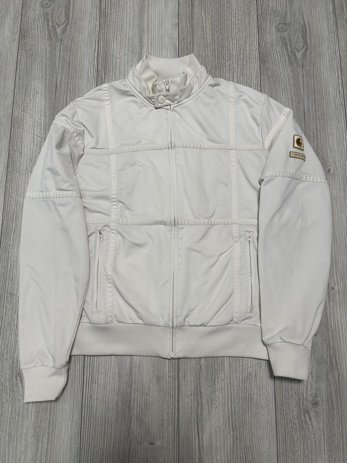 Carhartt Vintage Carhartt Logo Zip Up Active Jacket Sweater Size US M / EU 48-50 / 2 - 1 Thumbnail