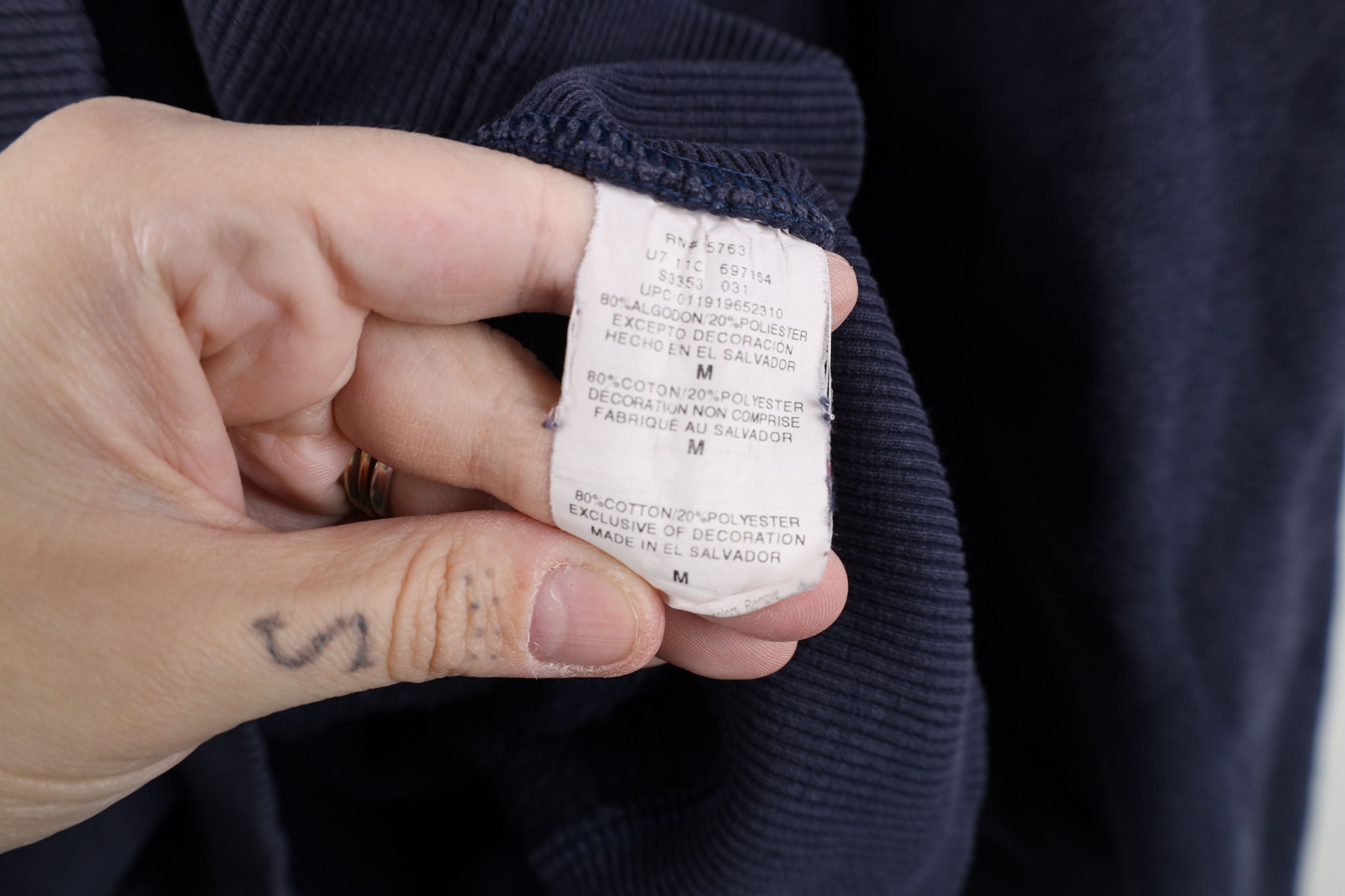 Champion Vintage Y2K Champion Heavyweight Hoodie Sweatshirt Blue Size US M / EU 48-50 / 2 - 10 Thumbnail