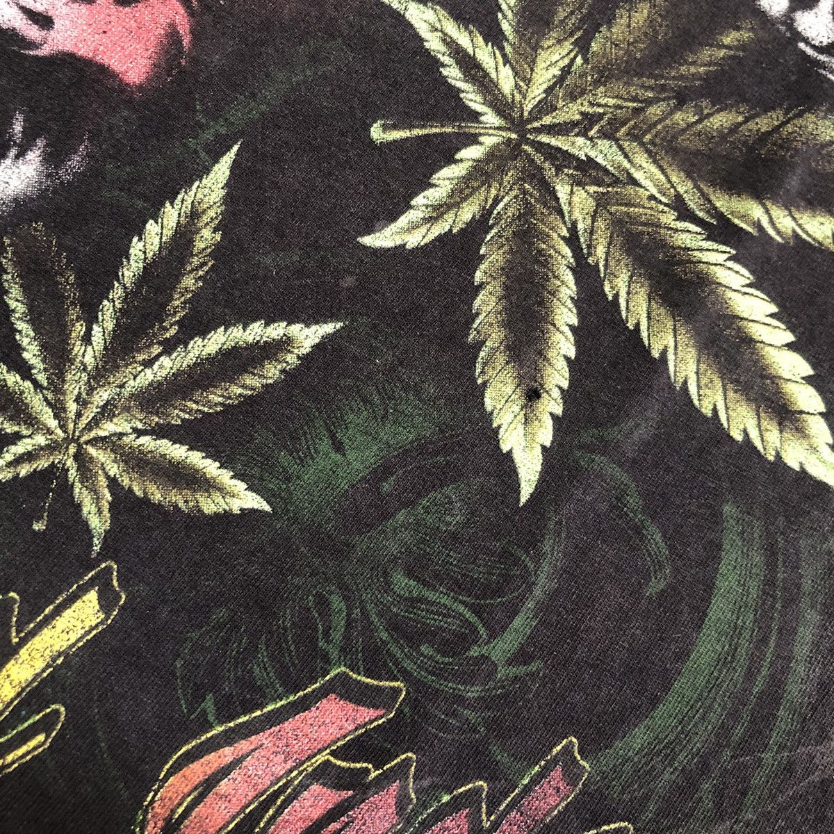 Vintage Y2K Cholo Marihuana Skulls 💀 Size US XL / EU 56 / 4 - 4 Thumbnail
