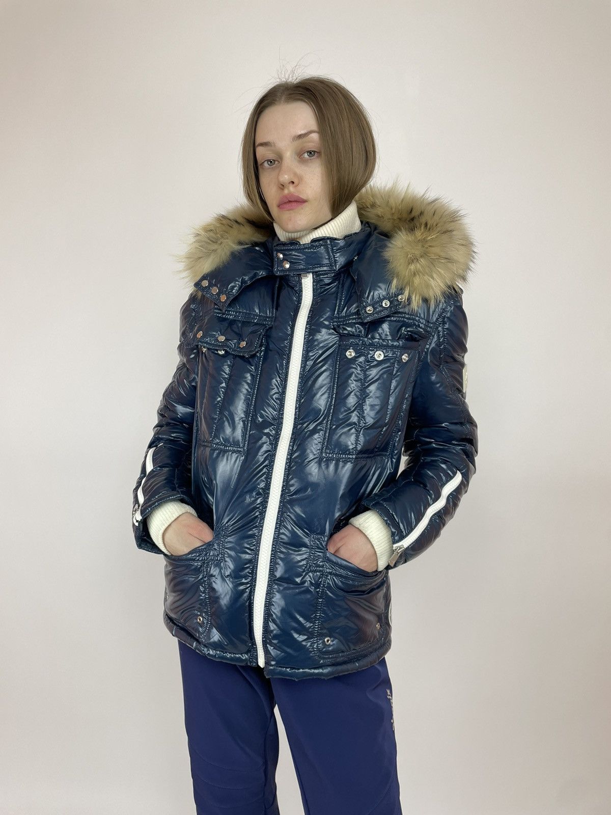 MONTECORE Dolomiti Down SKI Wax jacket winter Funs Womens