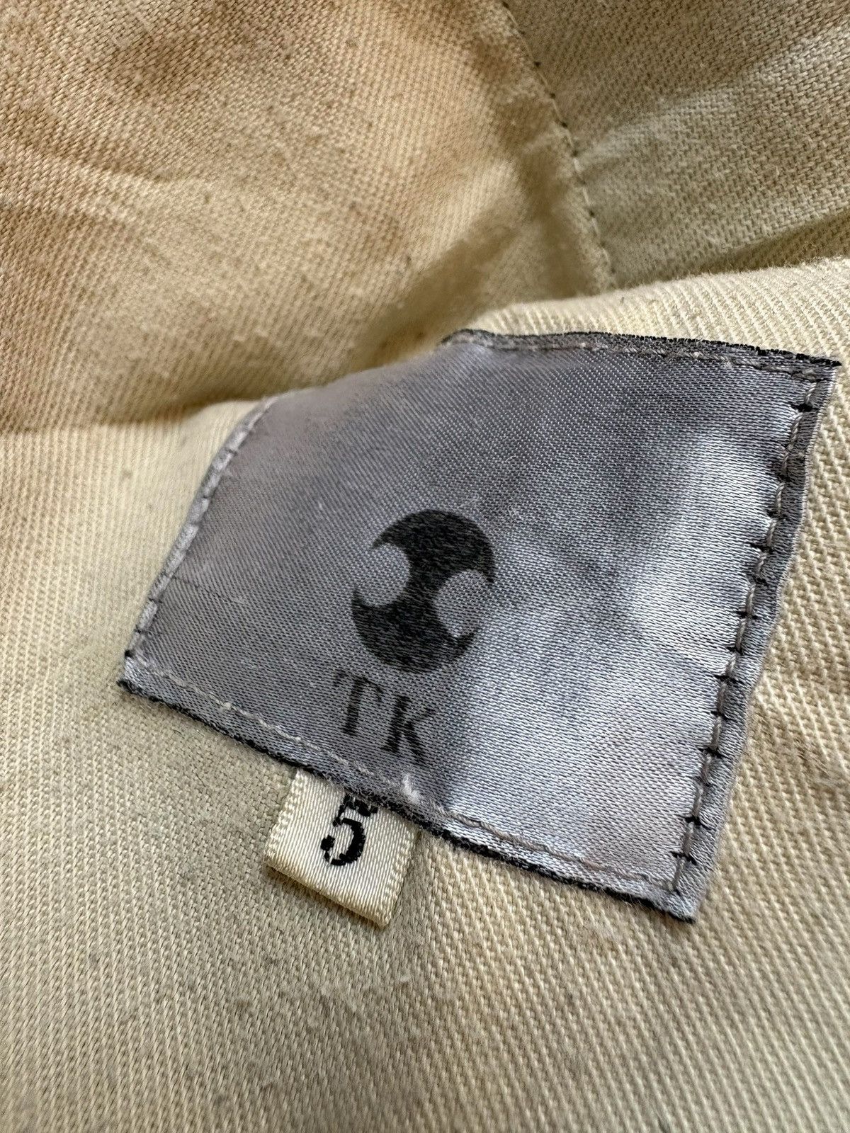 Takeo Kikuchi Vintage Takeo Kikuchi Rusty Mud Wash Distressed Bootcut Jean Size US 35 - 12 Thumbnail
