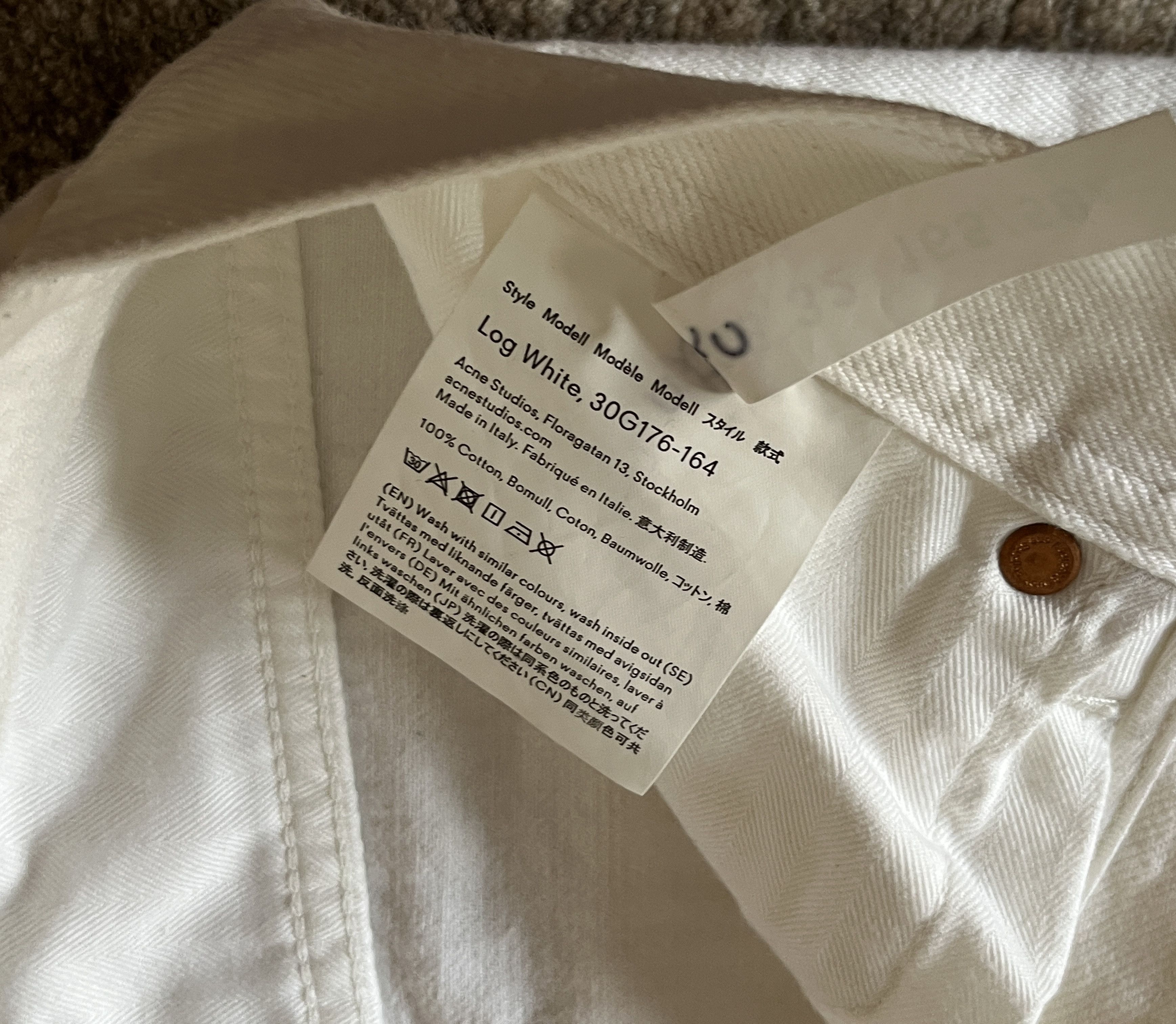 Acne Studios Denim Jeans Size 26" / US 2 / IT 38 - 6 Thumbnail