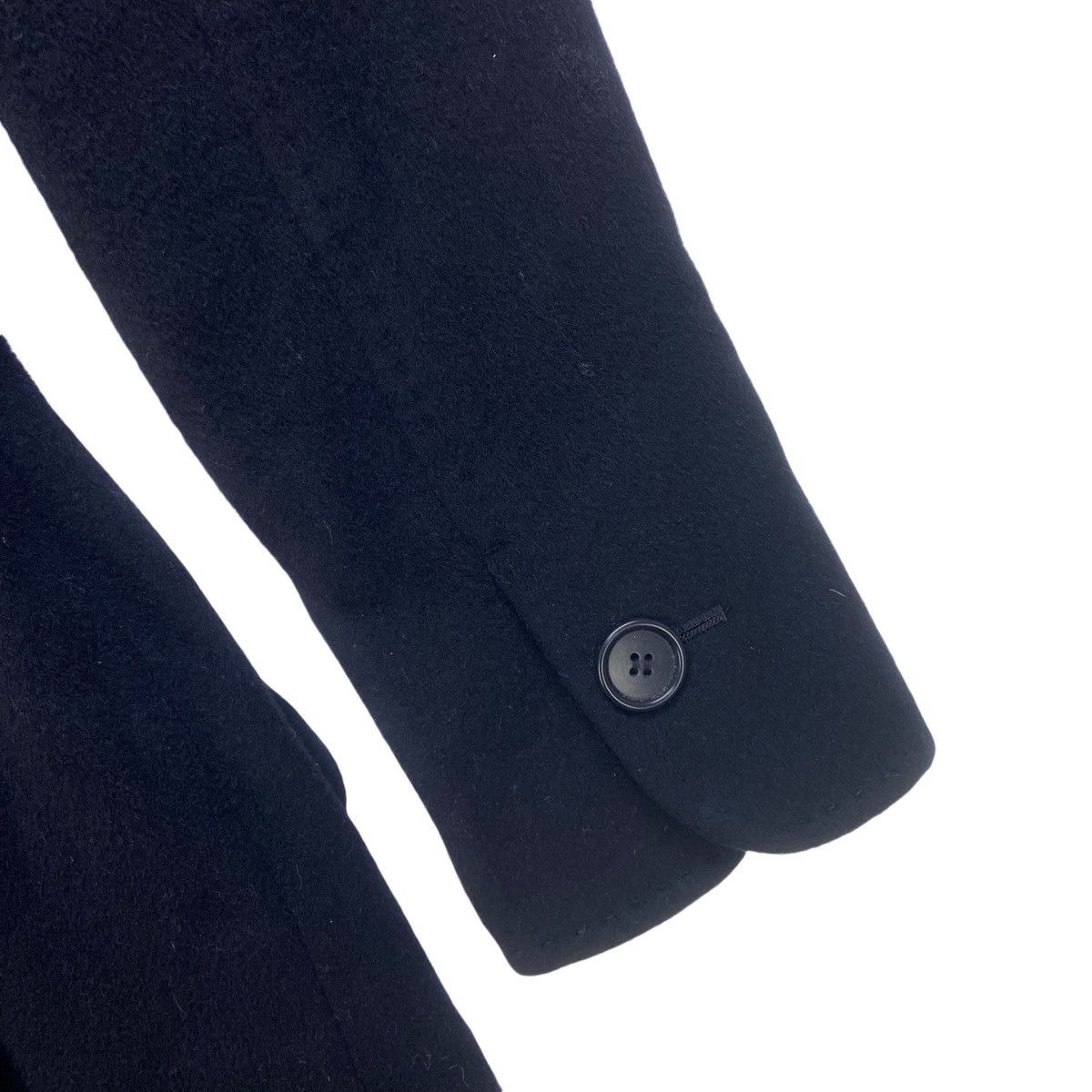 Paul Smith Paul Smith Black Wool Long Coat Size S / US 4 / IT 40 - 8 Thumbnail