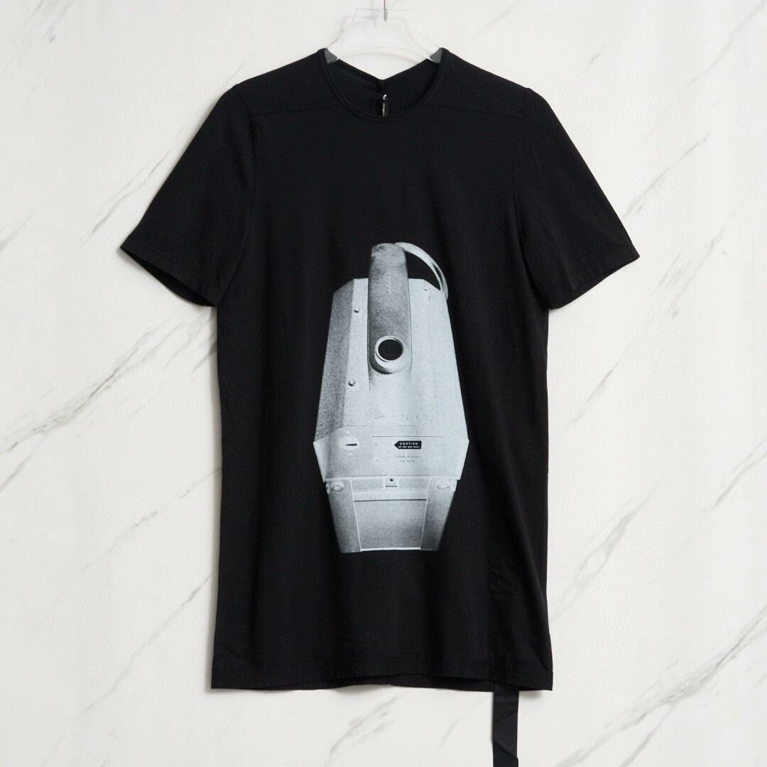 Rick Owens Rick Owens Men's Abstract Print T-Shirt Size US XS / EU 42 / 0 - 1 Thumbnail