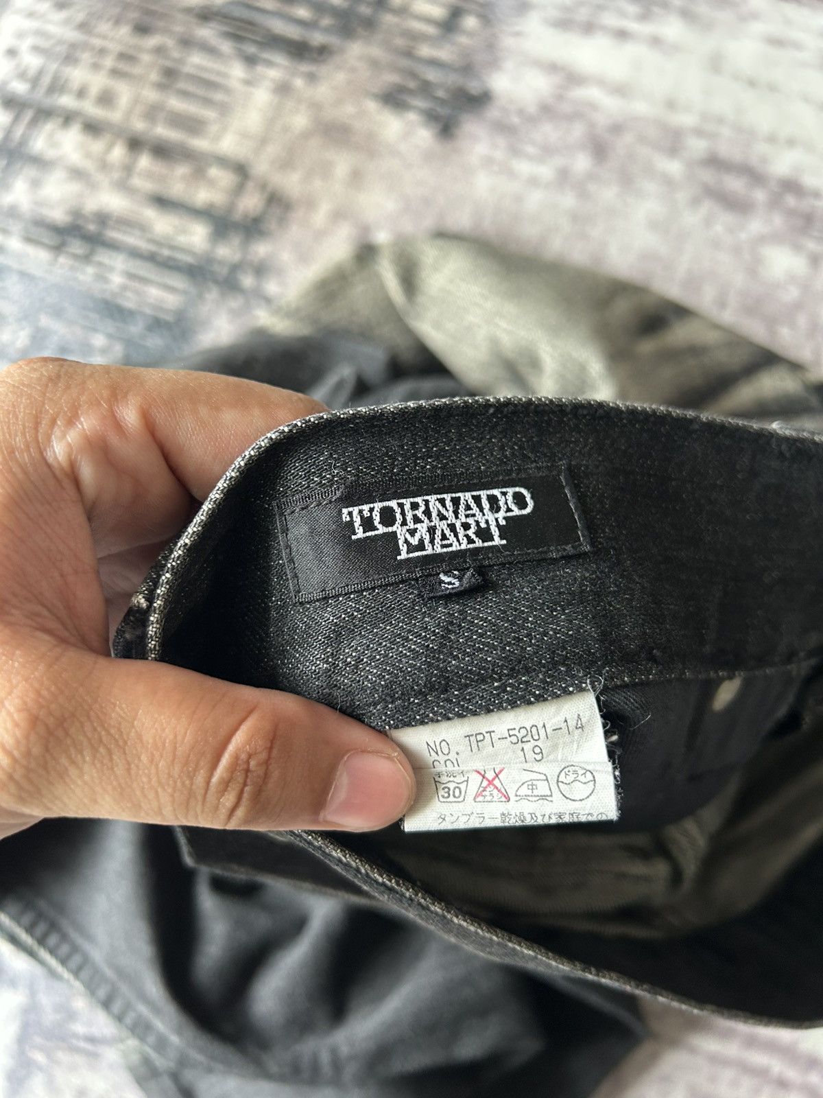 Tornado Mart Tornado Mart Rockstar Flared Black Jeans Size US 32 / EU 48 - 14 Thumbnail