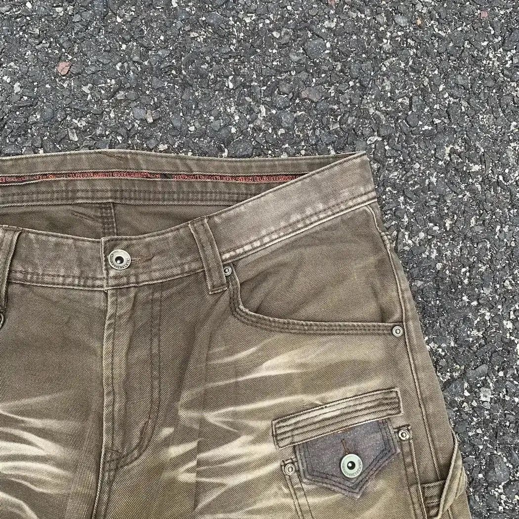 Matsuda SICKS💥FLARE/BOOTCUT DISTRESSED NICOLE JAPAN VERY RARE PANTS Size US 33 - 6 Thumbnail