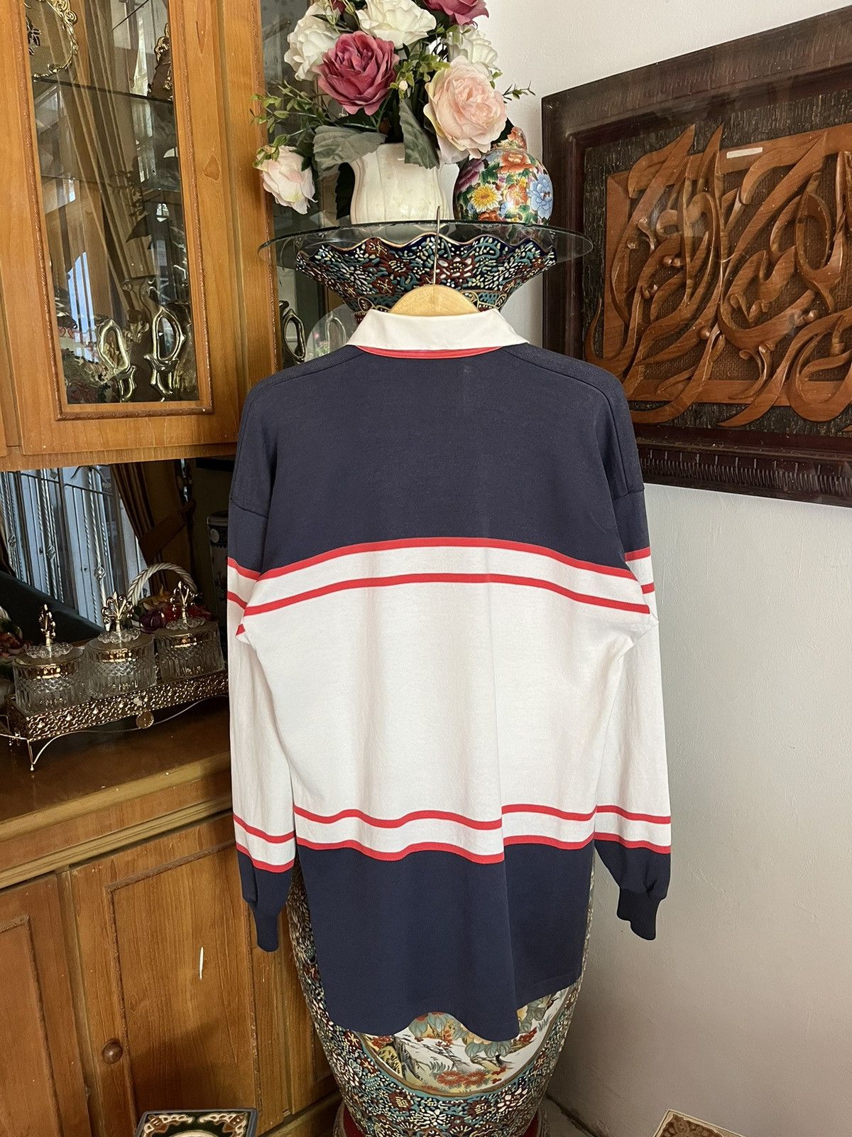 Canterbury of New Zealand Vintage Centerburry Australia Flag Logo Rugby Shirt Size US L / EU 52-54 / 3 - 7 Thumbnail