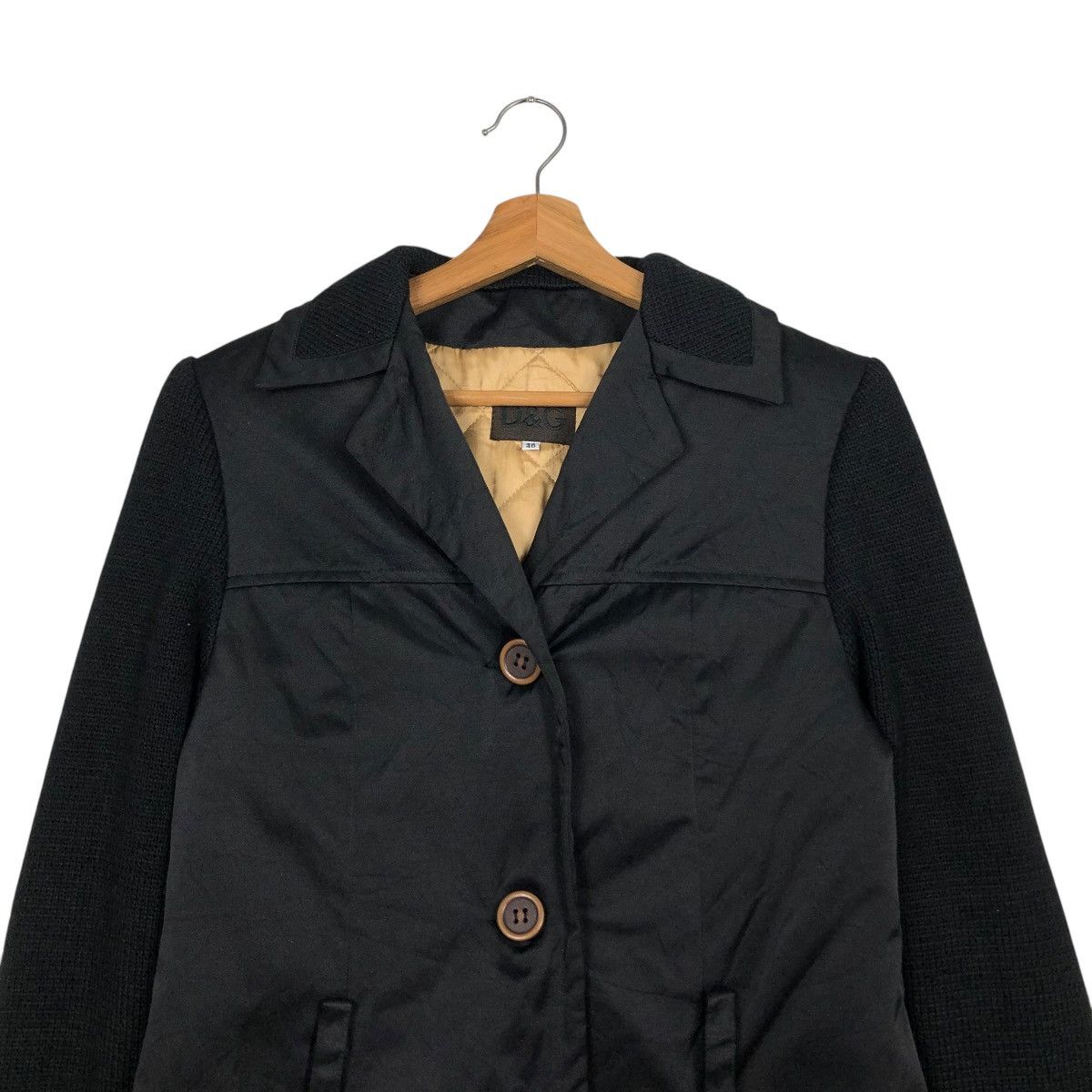 Dolce & Gabbana 🔥ICONIC BLACK CHORE JACKET D&G CARDIGAN SLEEVE Size US S / EU 44-46 / 1 - 5 Thumbnail