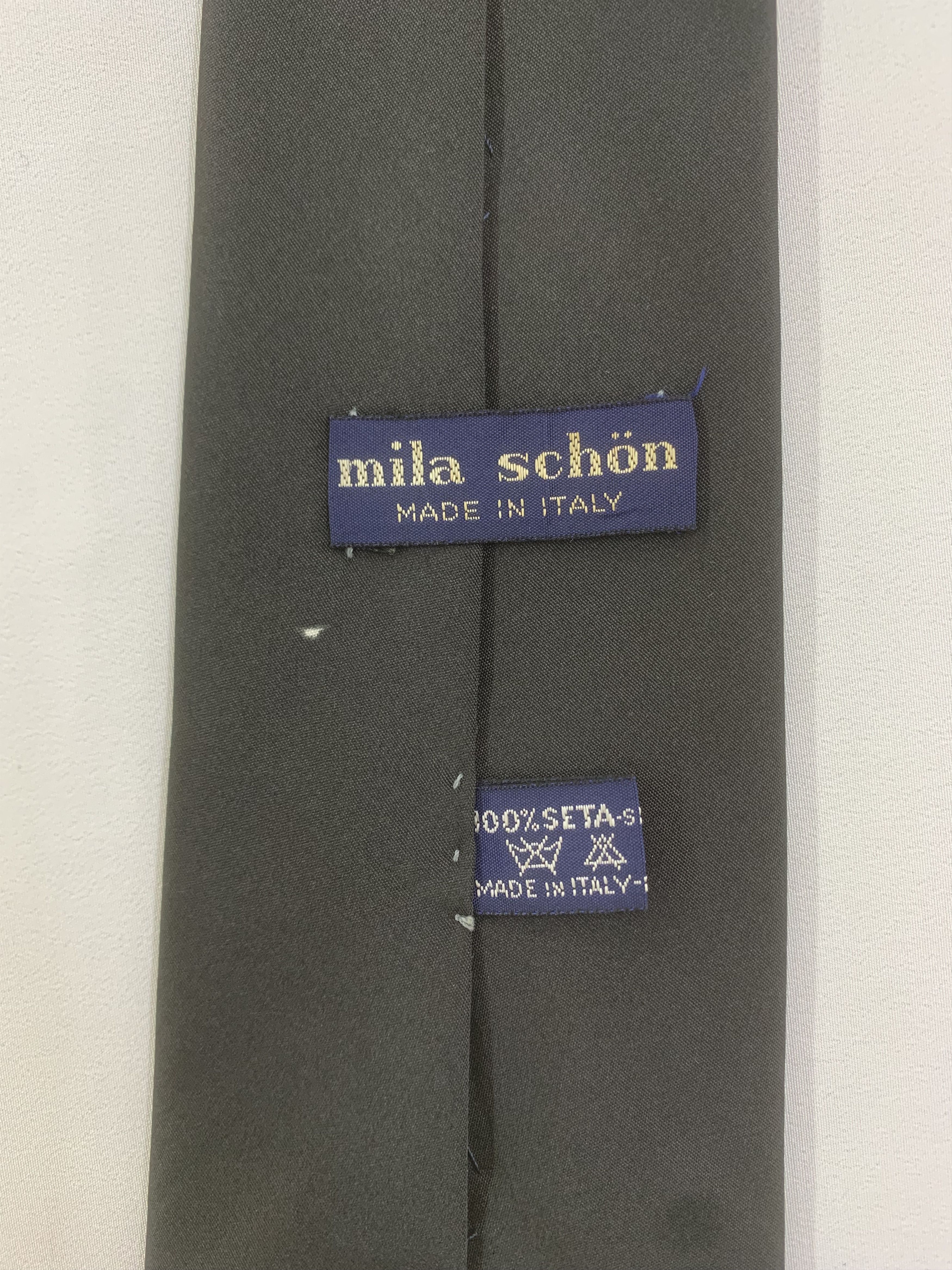 Mila Schon Mila Schon silk tie NT1008 Size ONE SIZE - 4 Thumbnail