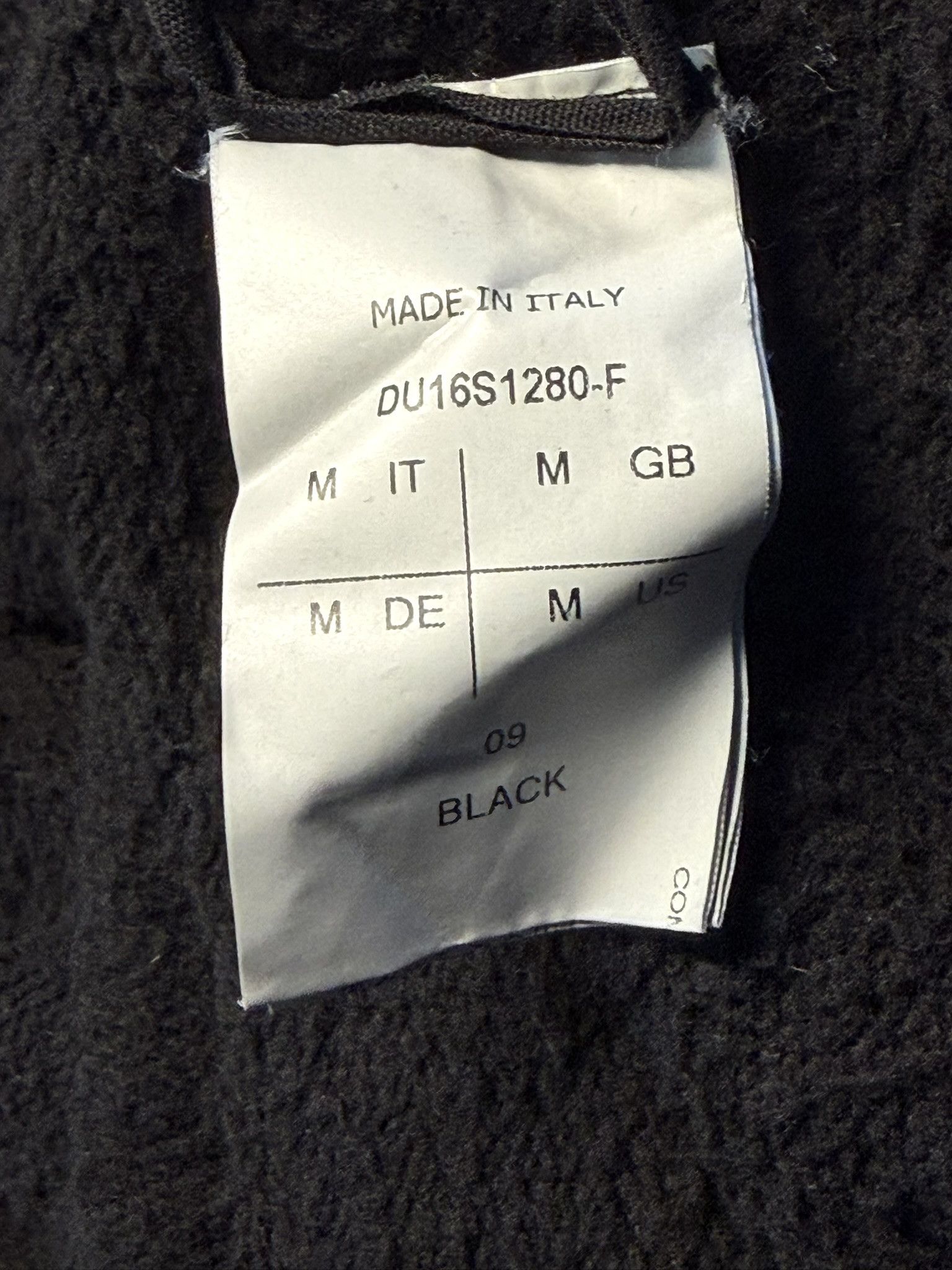 Rick Owens Drkshdw Rick Owens Gimp Mask Zip Hoodie Black Size M Size US M / EU 48-50 / 2 - 15 Thumbnail