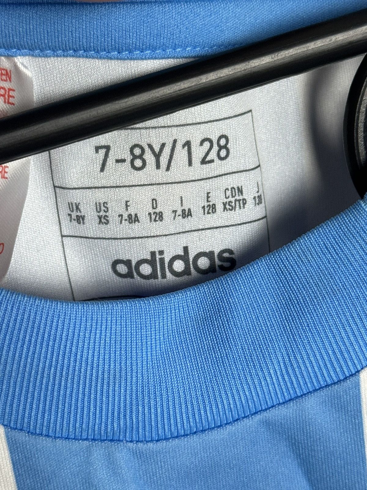 Adidas KIDS Argentina 2024 Home Messi Football Jersey T-Shirt Size US XS / EU 42 / 0 - 10 Thumbnail
