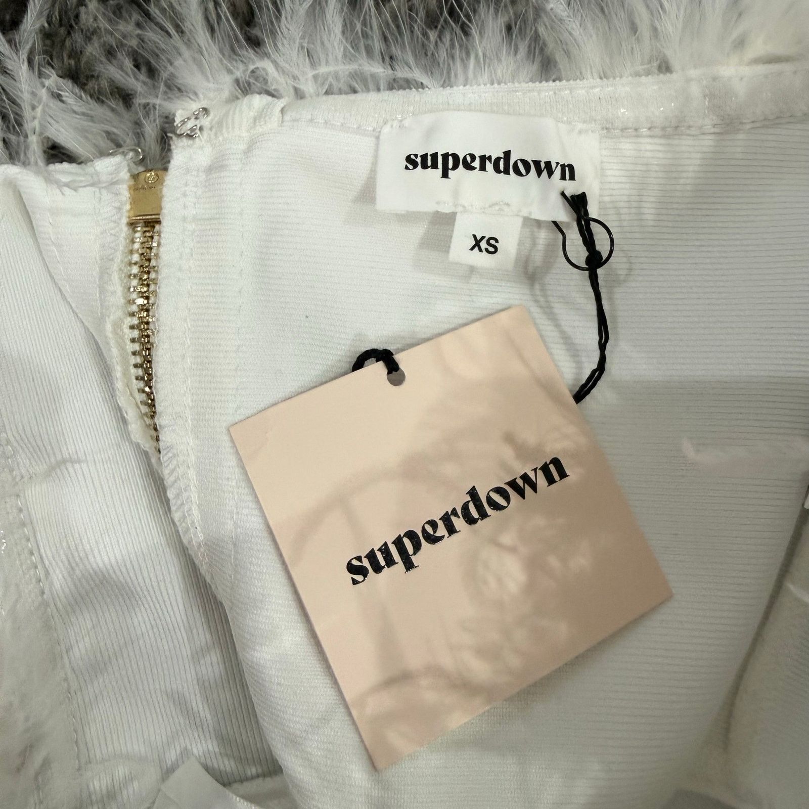 superdown Superdown Ramona Bustier Top in White, Size XS Size XS / US 0-2 / IT 36-38 - 4 Thumbnail