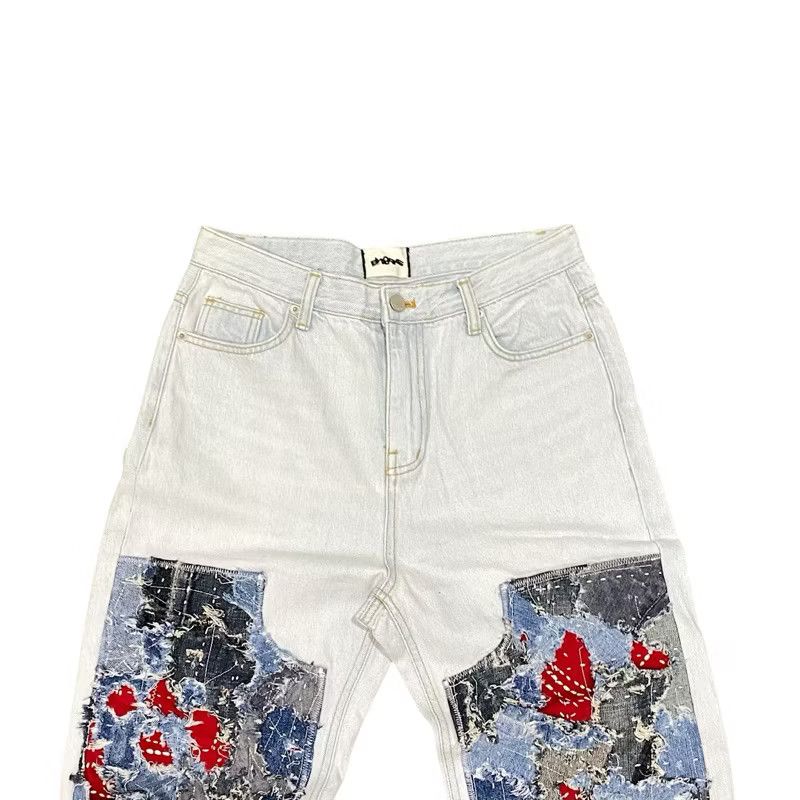 Beauty Beast Japanese reworked denim double knee Size US 31 - 2 Thumbnail