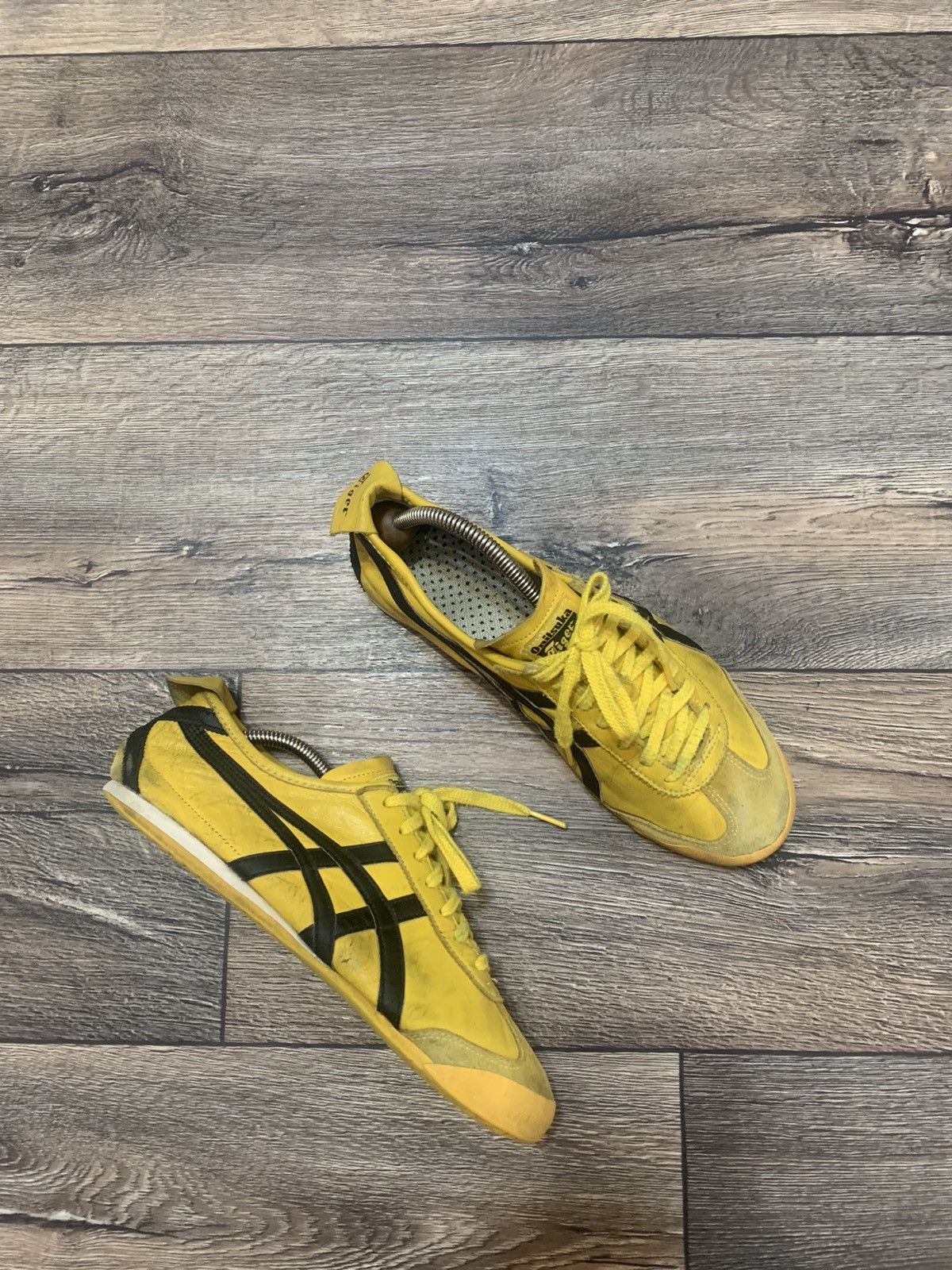 Asics × Onitsuka Tiger × Vintage Asics Onitsuka Tiger Mexico 66 Yellow Leather Shoes US8 Size US 8 / EU 41 - 2 Thumbnail