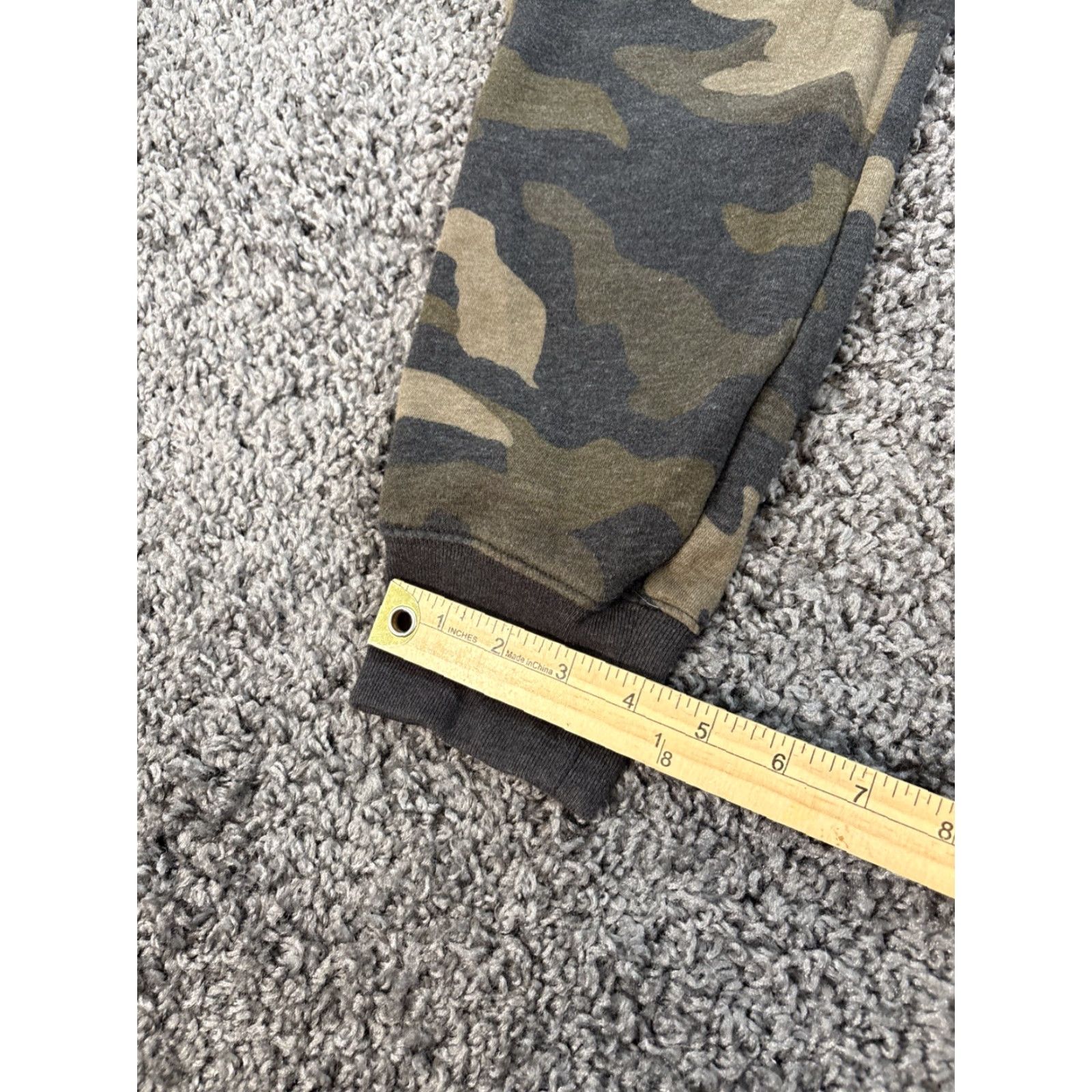 Victoria's Secret Victoria's Secret PINK Womens Pants XS Green Camouflage Cargo Sweatpants Jogger | Activewear | Regular Size 26" / US 2 / IT 38 - 3 Thumbnail