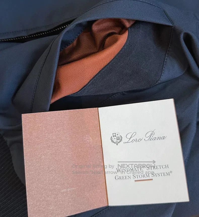 Loro Piana Loro Piana Bomber Jacket with Cashmere Lining. Size US XXL / EU 58 / 5 - 8 Thumbnail