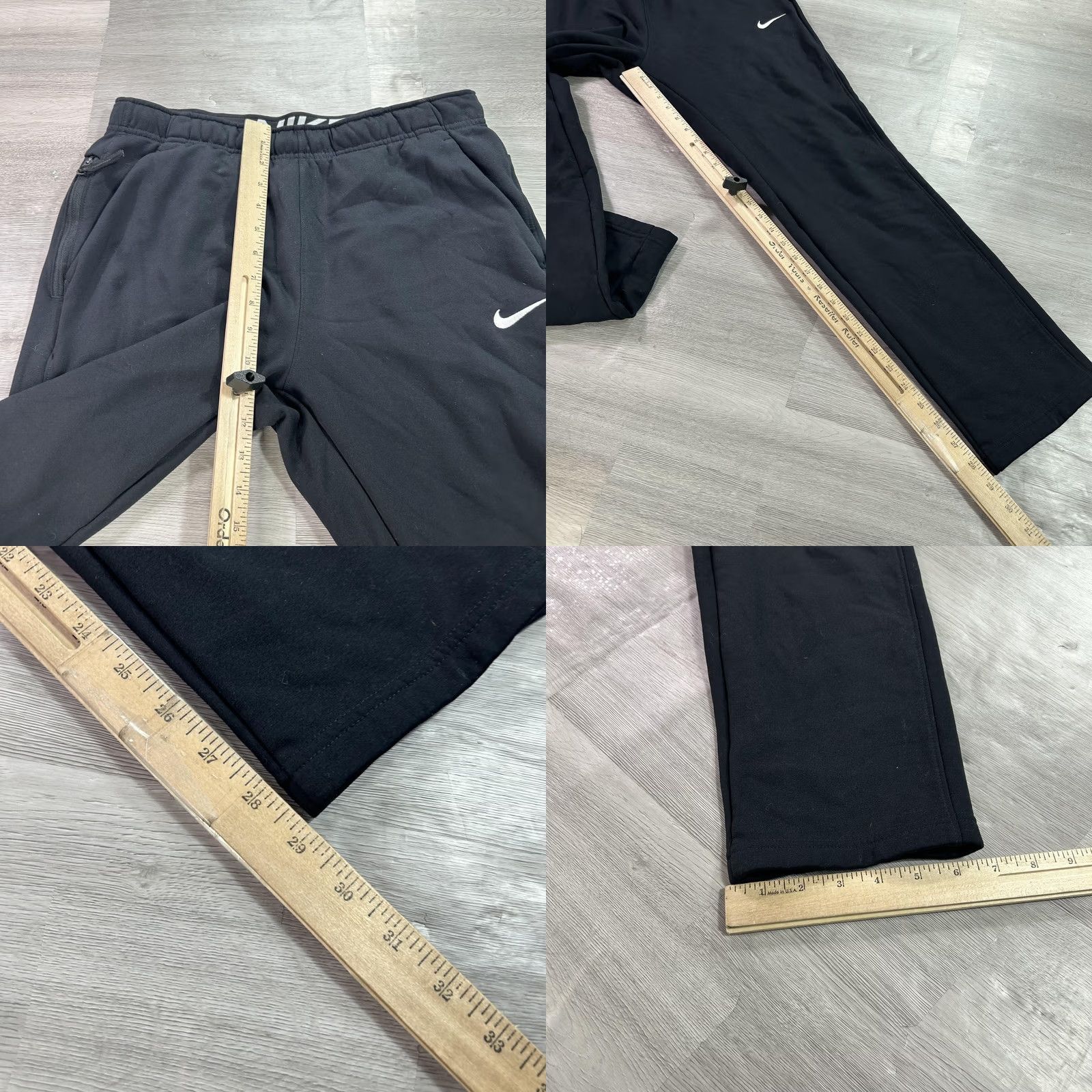 Nike Nike Therma-FIT Sweatpants Mens M Black Pants Regular Warm Athletic DQ4856-010 Size US 31 - 8 Thumbnail