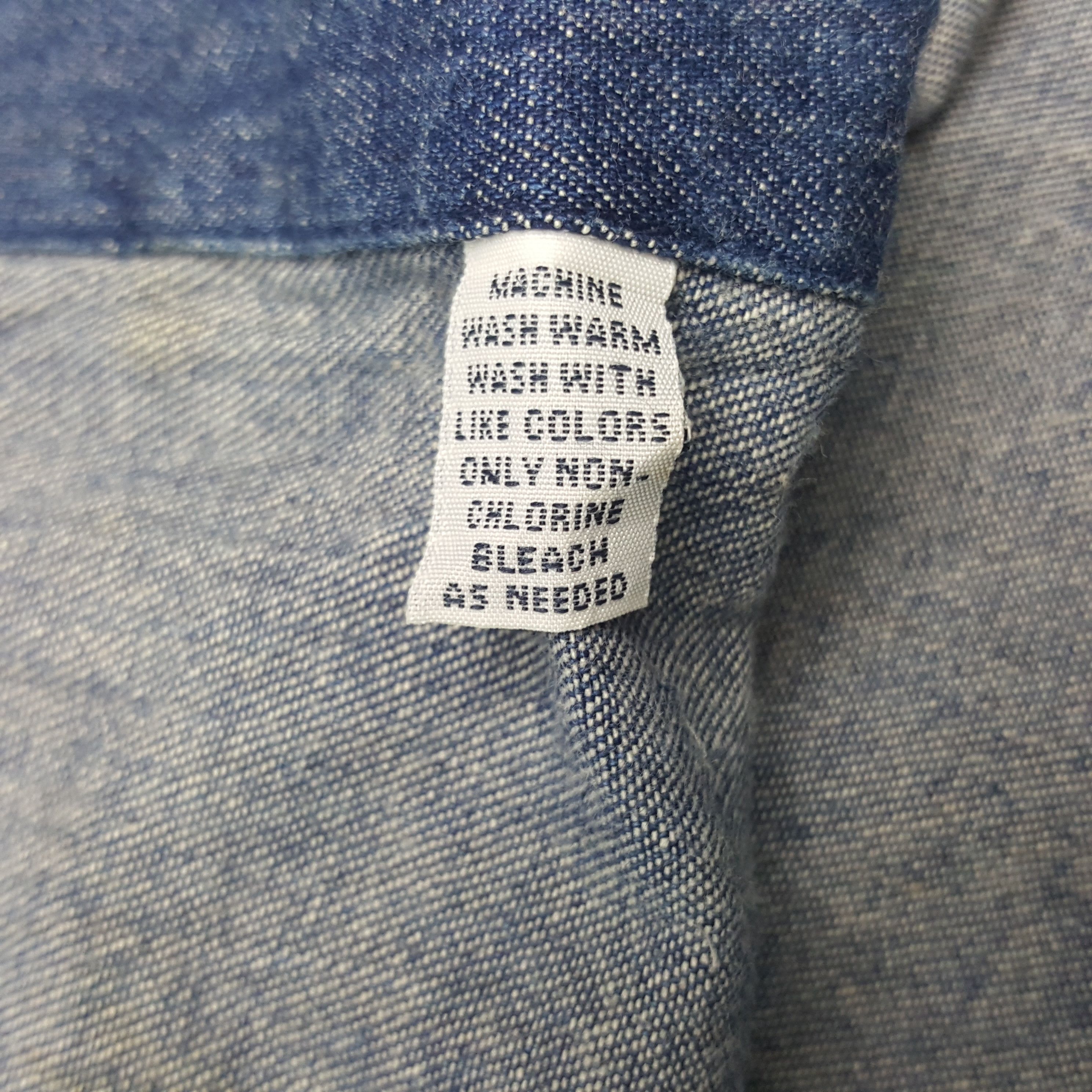 Polo Ralph Lauren × Vintage Vintage Pologround Denim Button Up Shirt Size US M / EU 48-50 / 2 - 8 Thumbnail