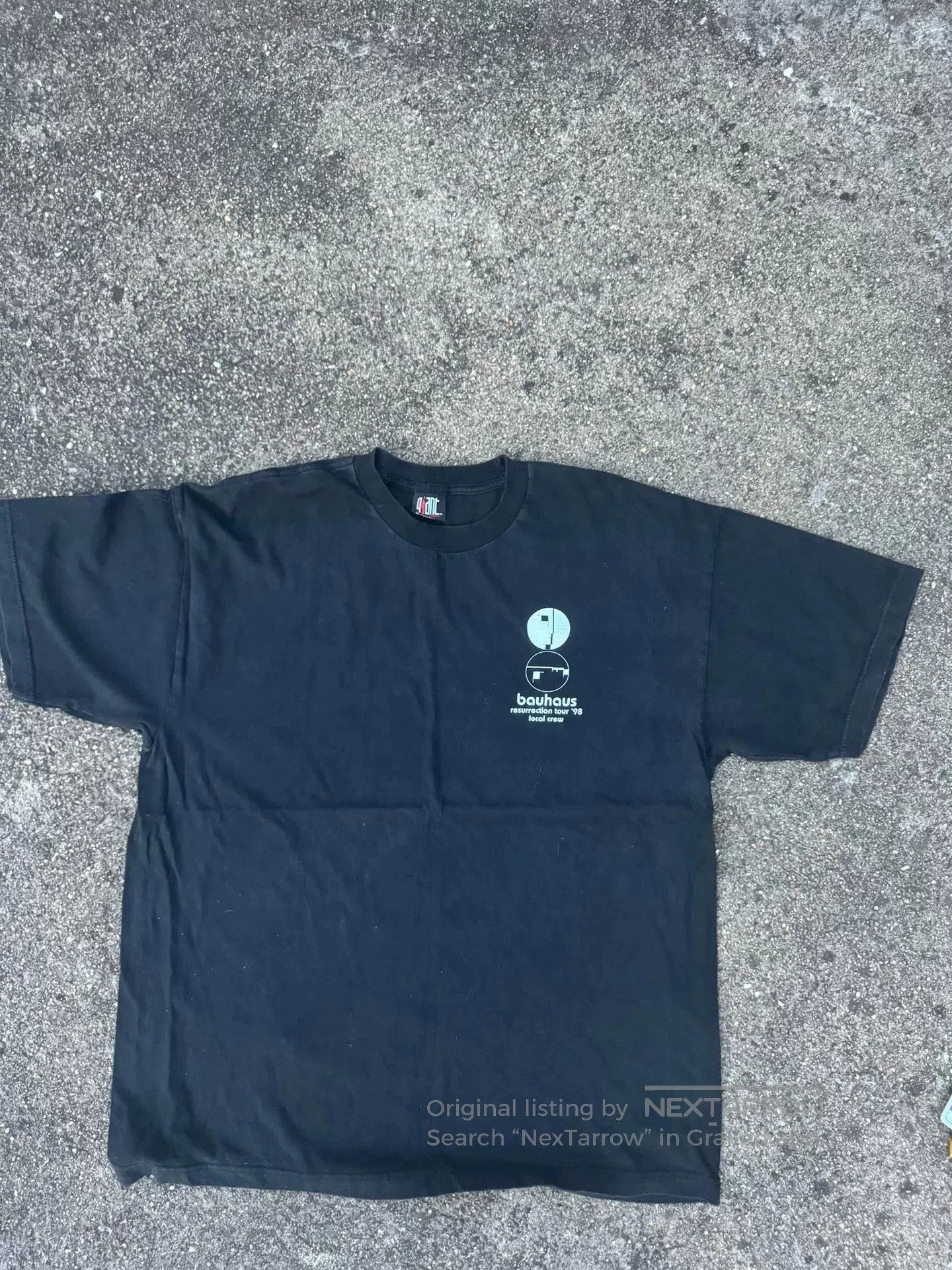 Vintage Vintage Bauhaus Small Logo Tee. Size US M / EU 48-50 / 2 - 1 Thumbnail