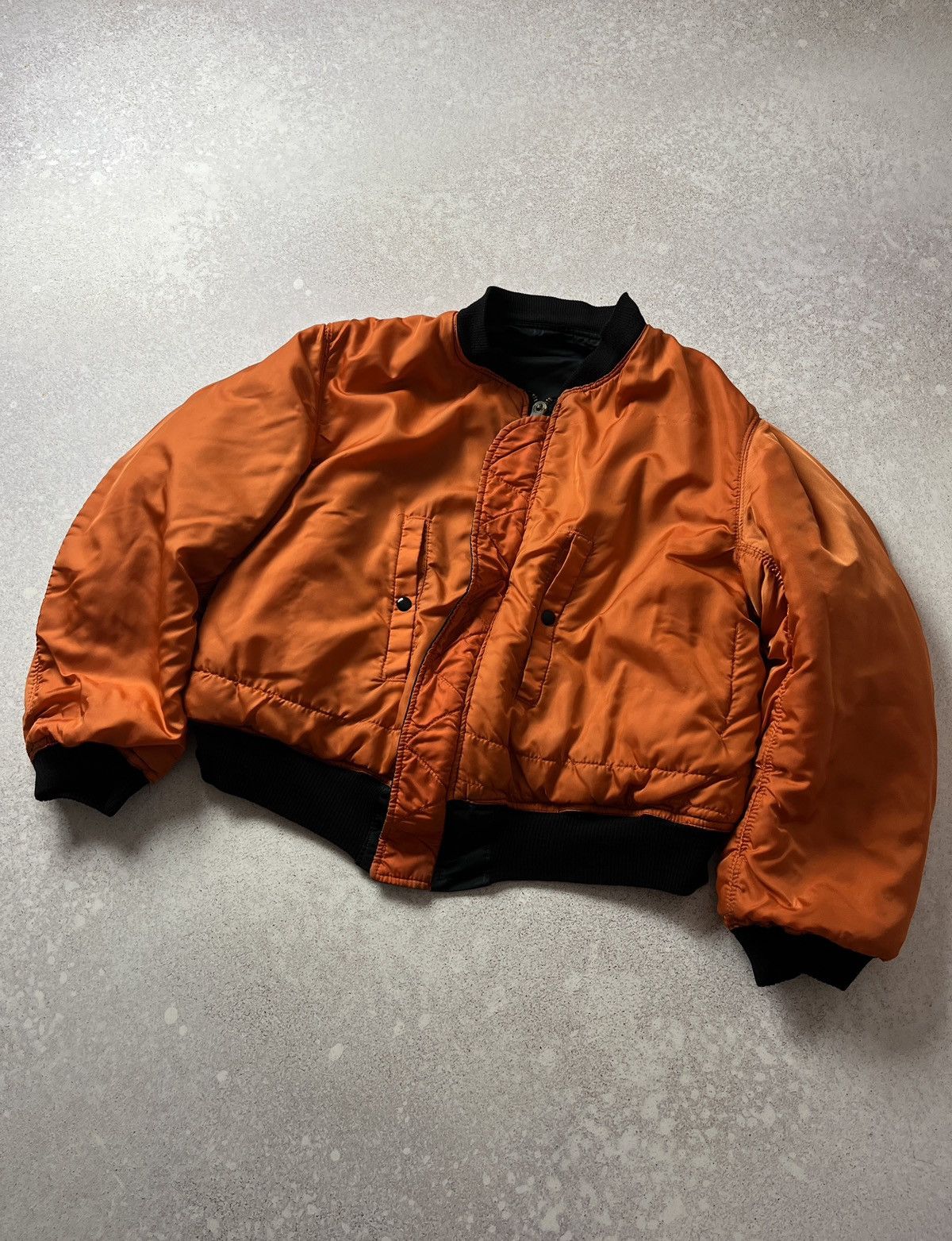 Alpha Industries Vintage Alpha Industries U.S Air Force Bomber Jacket MA-1 Size US L / EU 52-54 / 3 - 7 Thumbnail