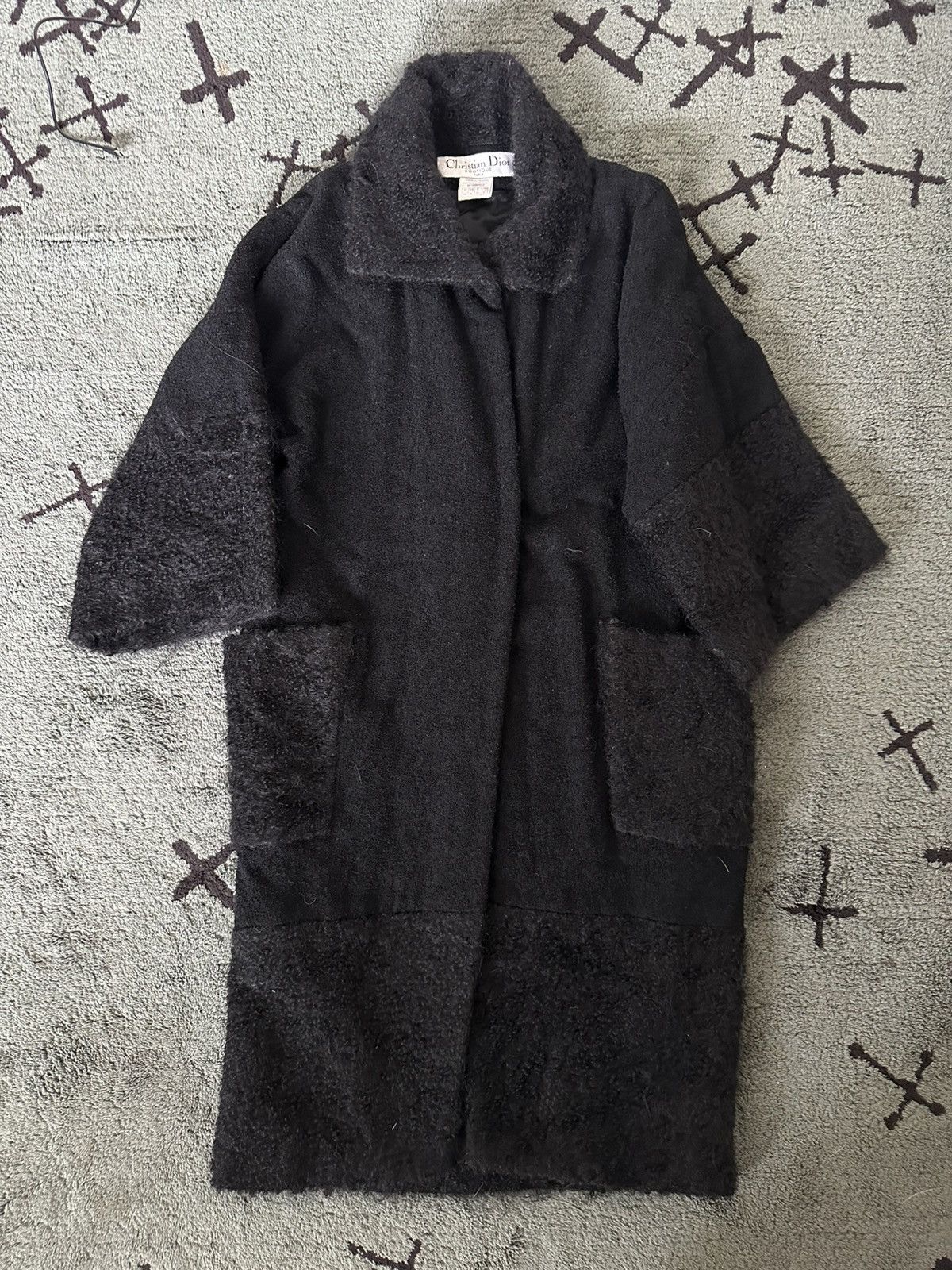 Dior Archive Christian Dior Fall 1999 Wool Coat Galliano Size S / US 4 / IT 40 - 1 Thumbnail