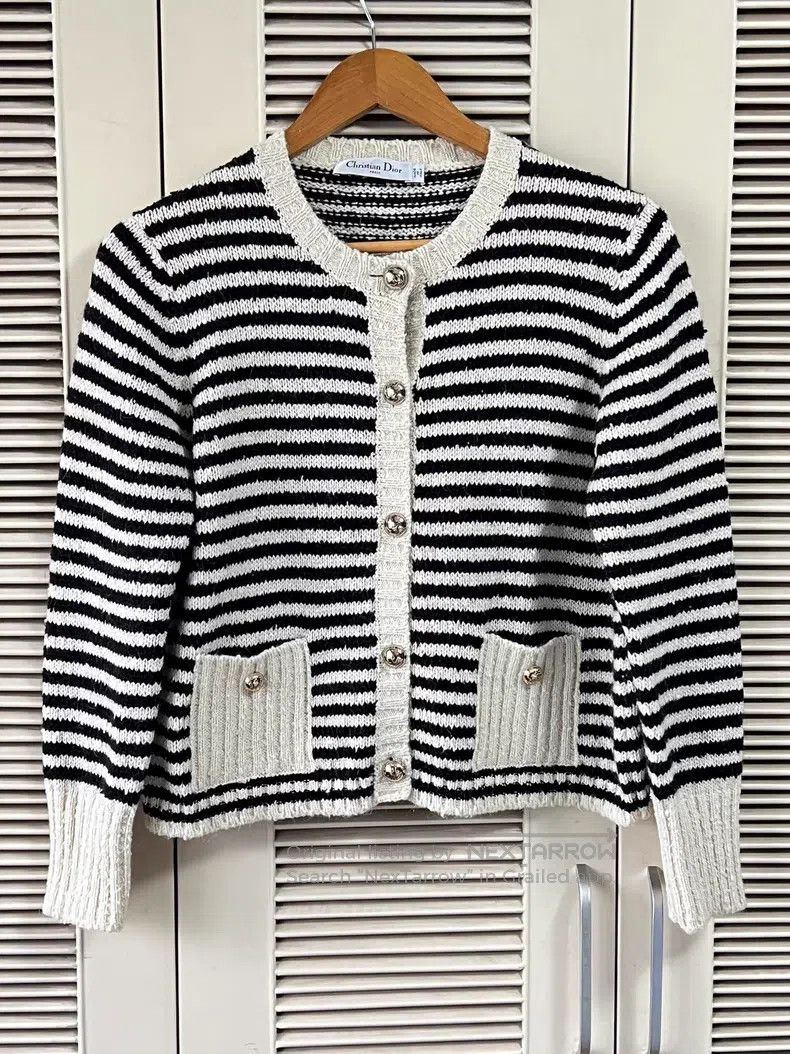 Dior Dior Knitted cardigan coat Size M / US 6-8 / IT 42-44 - 1 Thumbnail