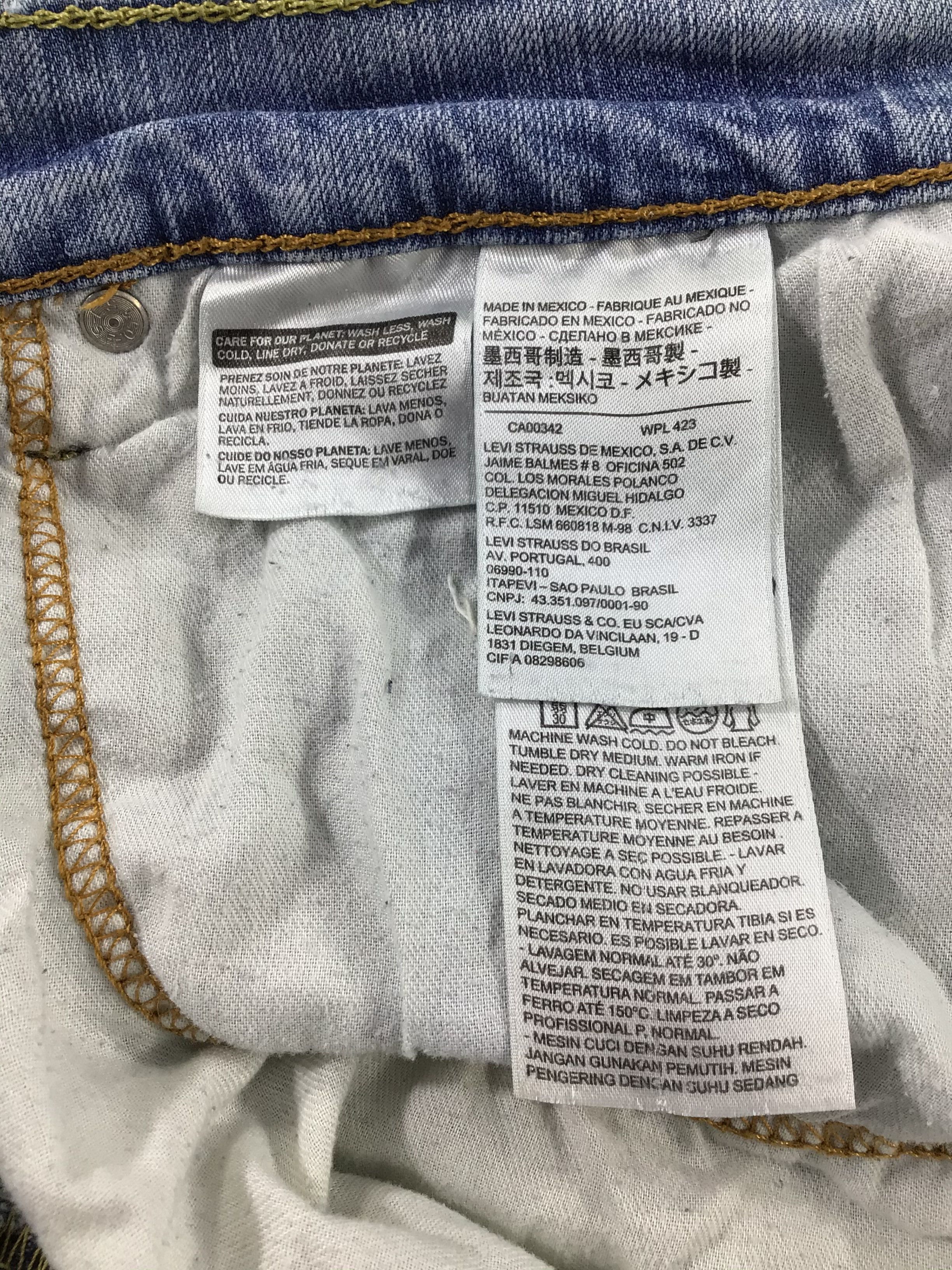 Levi's × Vintage Vintage Levis 514 Jeans-JM620 Size US 37 - 9 Thumbnail