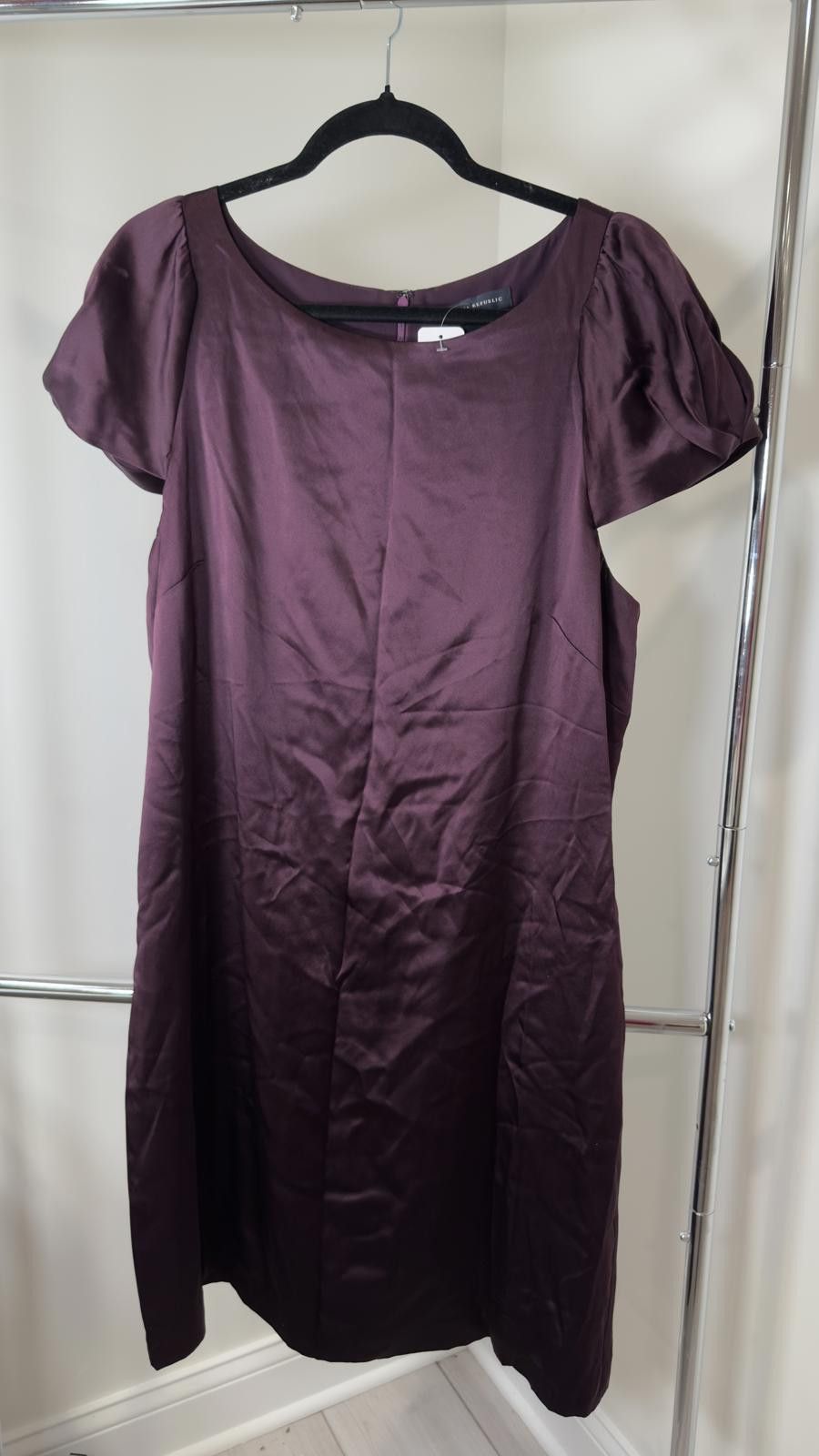 Banana Republic Banana Republic Burgundy Dress - Size 16 Size XXL / US 16-18 / IT 52-54 - 1 Thumbnail
