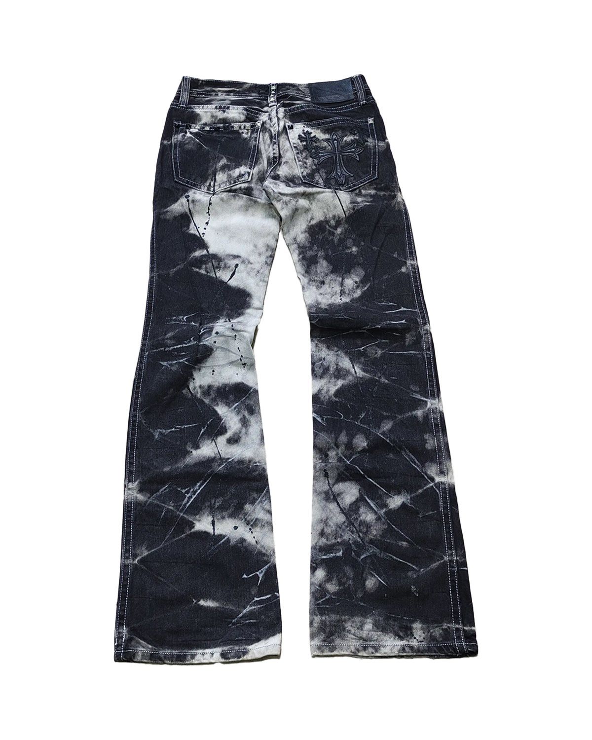 If Six Was Nine Xfrm Flare Patch Cross - 2000s Archive Vkei LGB japanese Size US 29 - 3 Thumbnail
