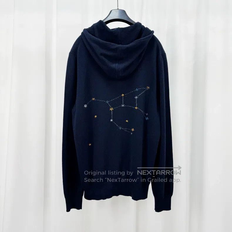 Hermes Hermes Zodiac Cashmere Zip-up Jacket Size US XL / EU 56 / 4 - 2 Thumbnail