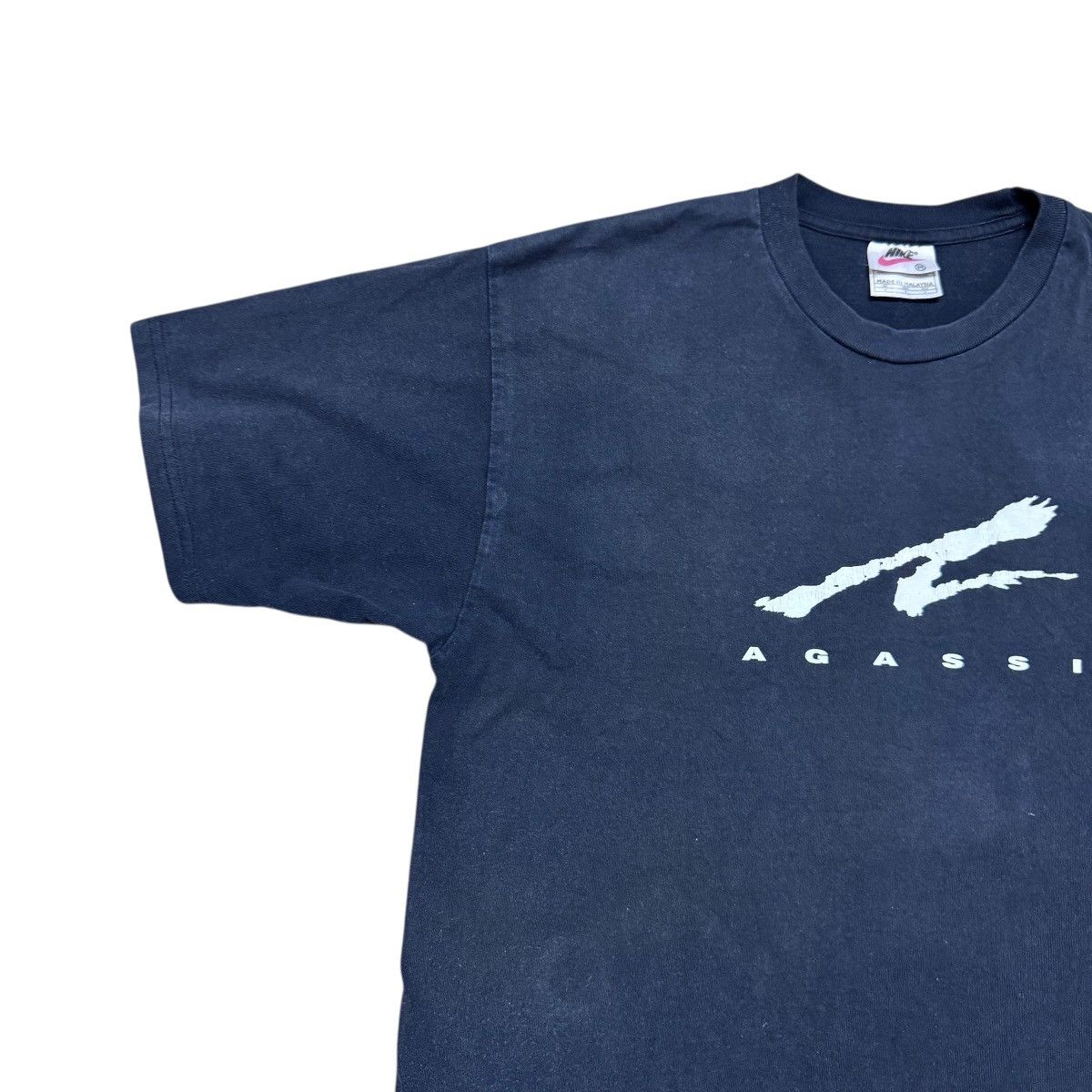 Nike Vintage Nike Andre Agassi Shirt Sunfaded Size US M / EU 48-50 / 2 - 3 Thumbnail