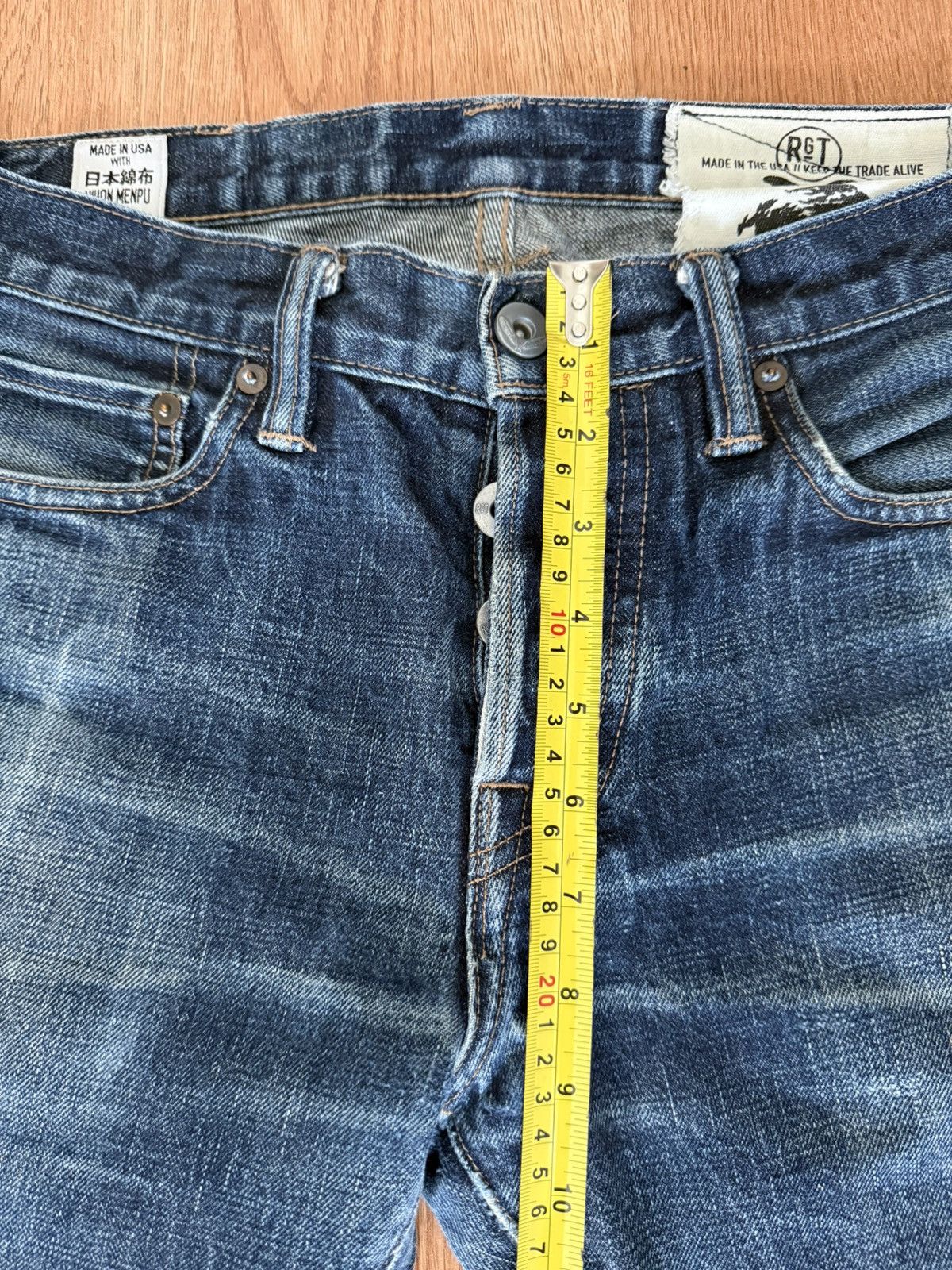 Rogue Territory Rogue Territory Stanton Denim Jeans Sz 29 Size US 29 - 3 Thumbnail