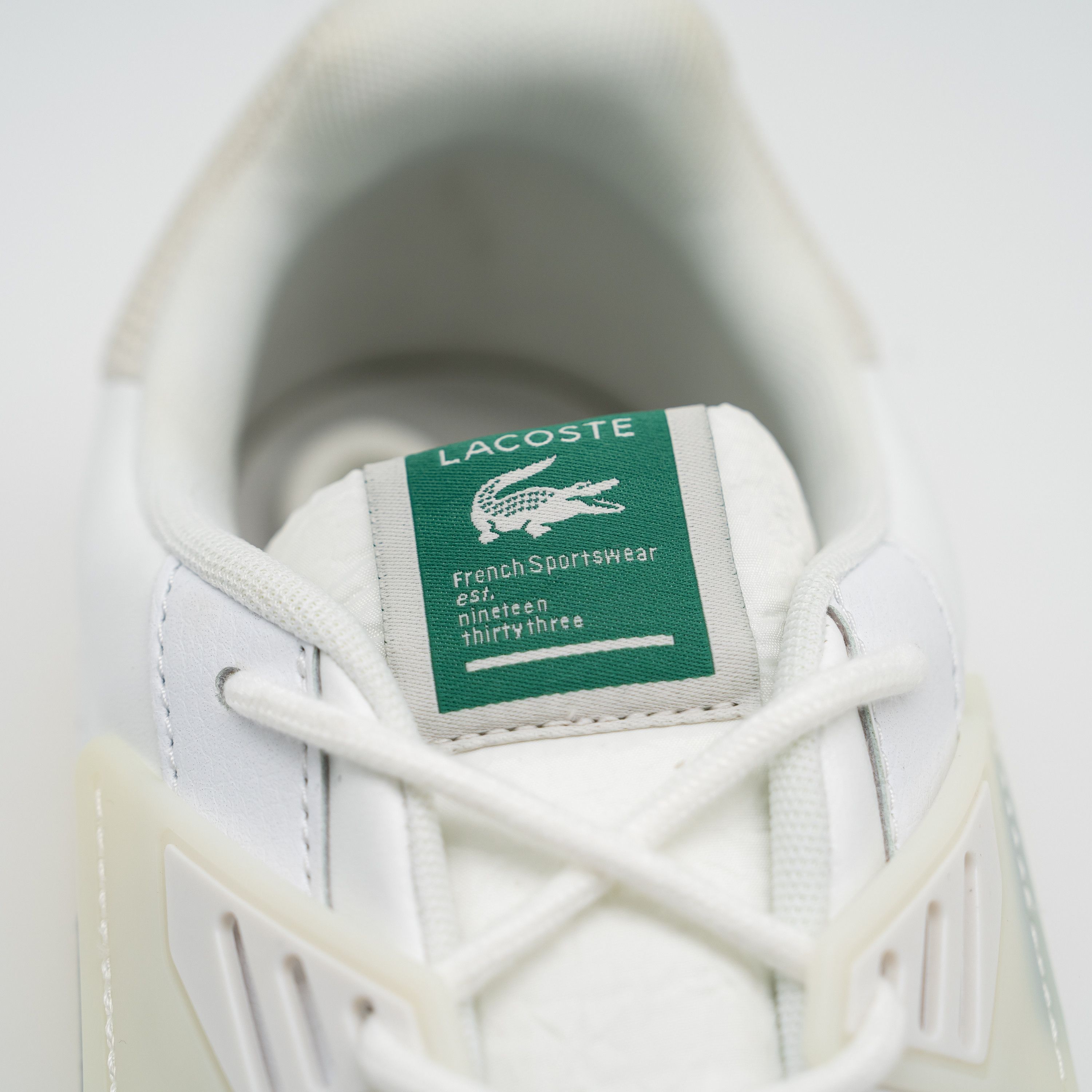 Lacoste 13 - Lacoste LT 125 Textile Sneakers White Yellow Green Size US 13 / EU 46 - 9 Thumbnail
