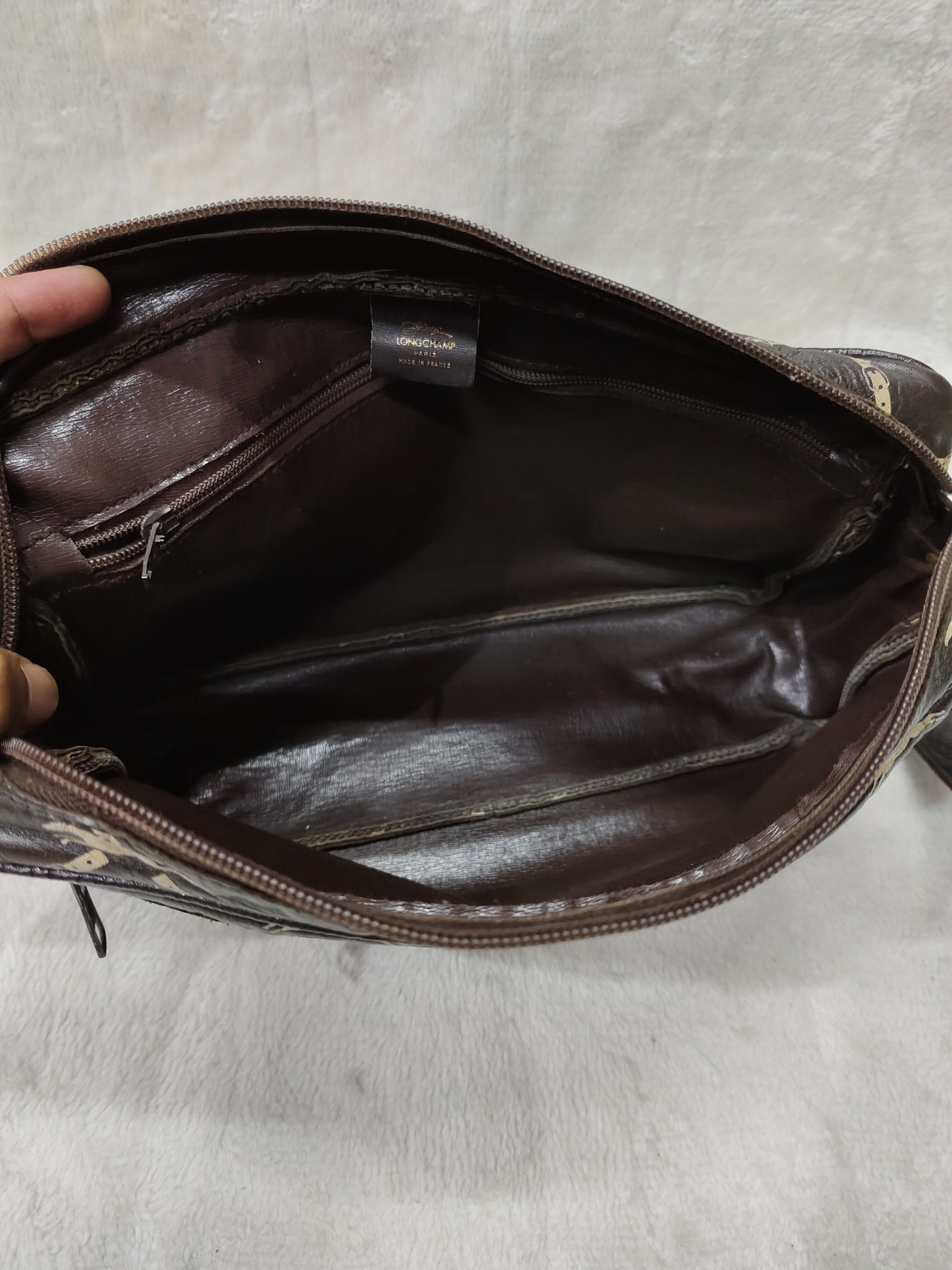 Longchamp 80s Longchamp🇫🇷 Archive Horsebit Monogram Shoulder Bag Size ONE SIZE - 9 Thumbnail