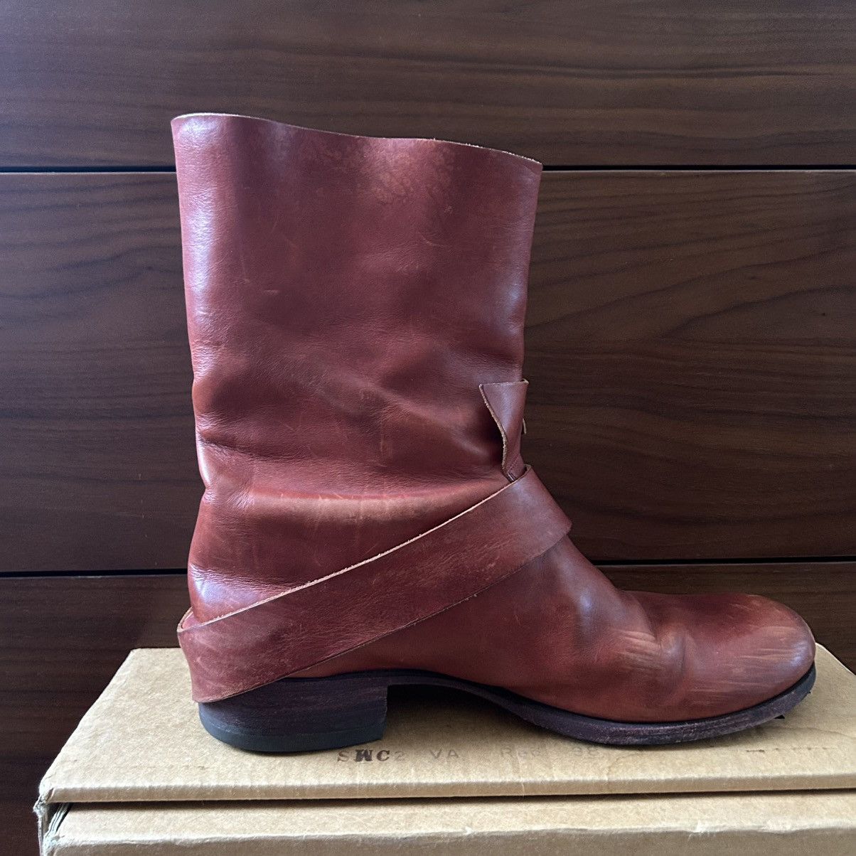 Ma+ MAURIZIO AMADEI ENGINEER BOOTS Size US 7 / IT 37 - 4 Thumbnail
