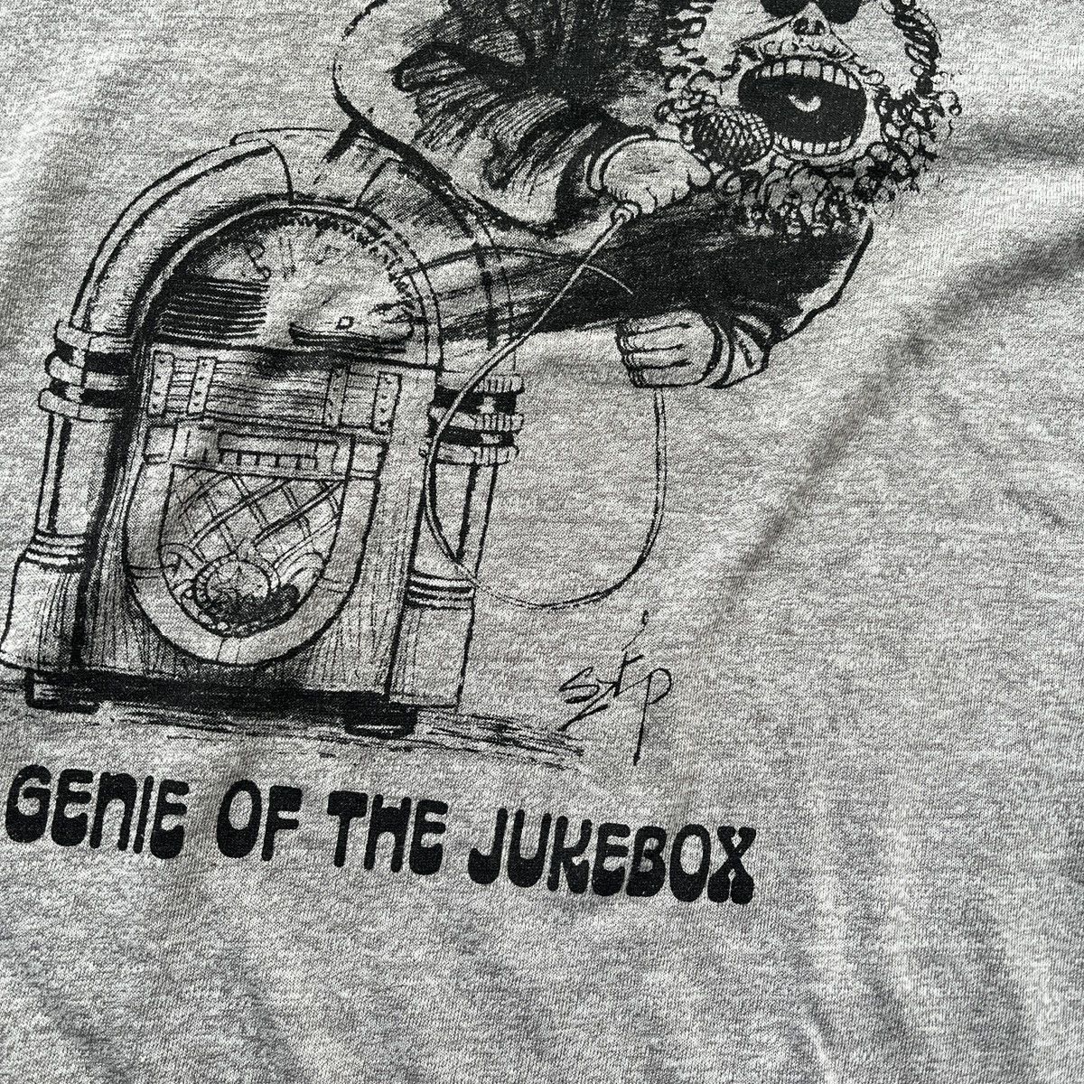 Vintage Vintage The Genie Of The Jukebox T-Shirt 80’s M Size US M / EU 48-50 / 2 - 3 Thumbnail