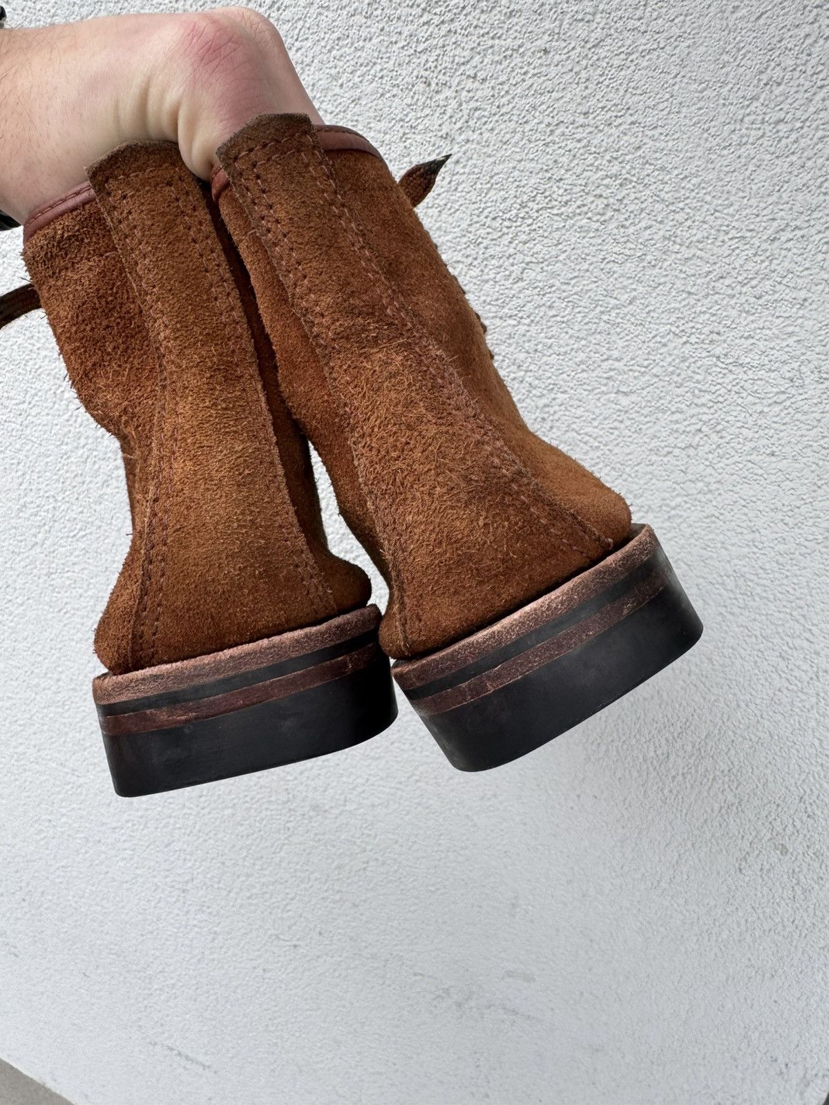 WESCO Wesco X Iron Heart Jonhannes Suede Brown Boots Size 10D Size US 11 / EU 44 - 6 Thumbnail