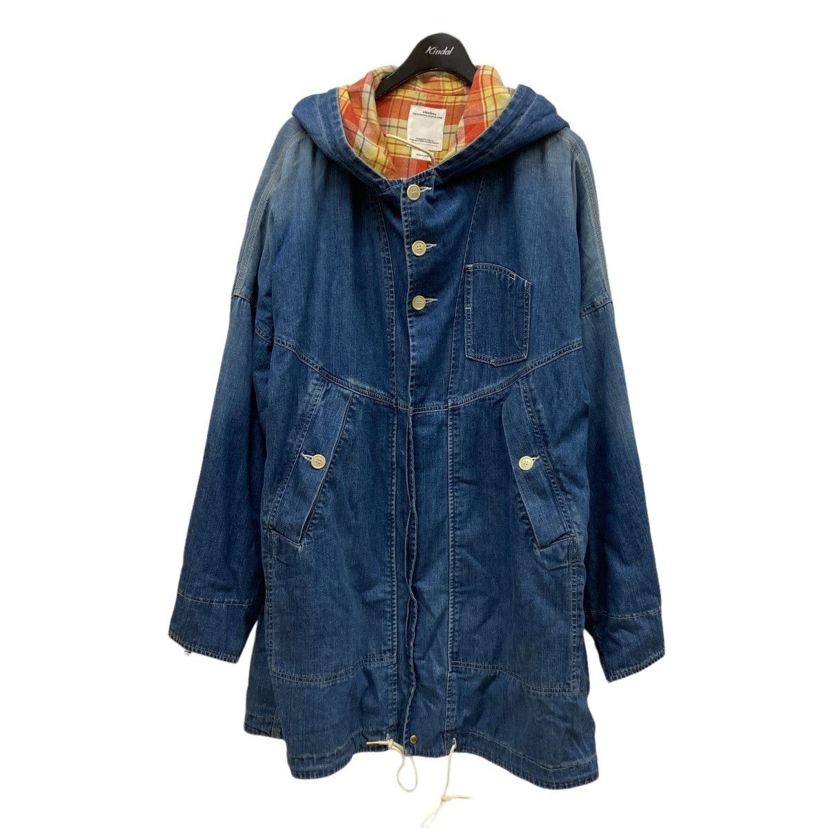 Visvim visvim 18ss Point Parka DMGD denim coat 0118205006008 Size US XL / EU 56 / 4 - 1 Thumbnail