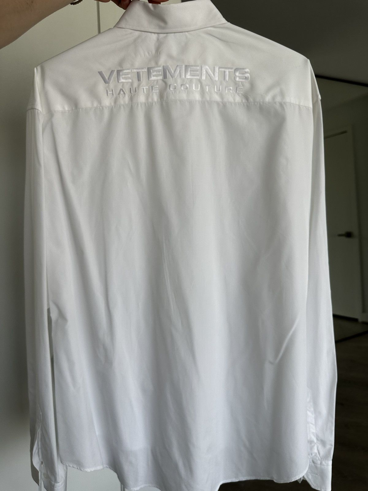 Designer × Vetements Vetements unisex button up Size US L / EU 52-54 / 3 - 3 Thumbnail